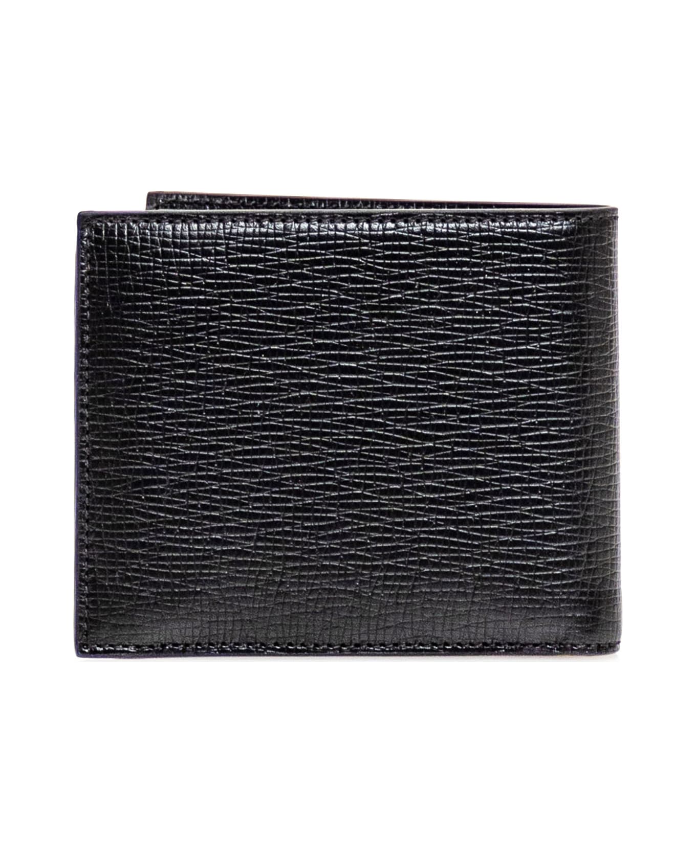 Ferragamo Leather Wallet - NERO 財布