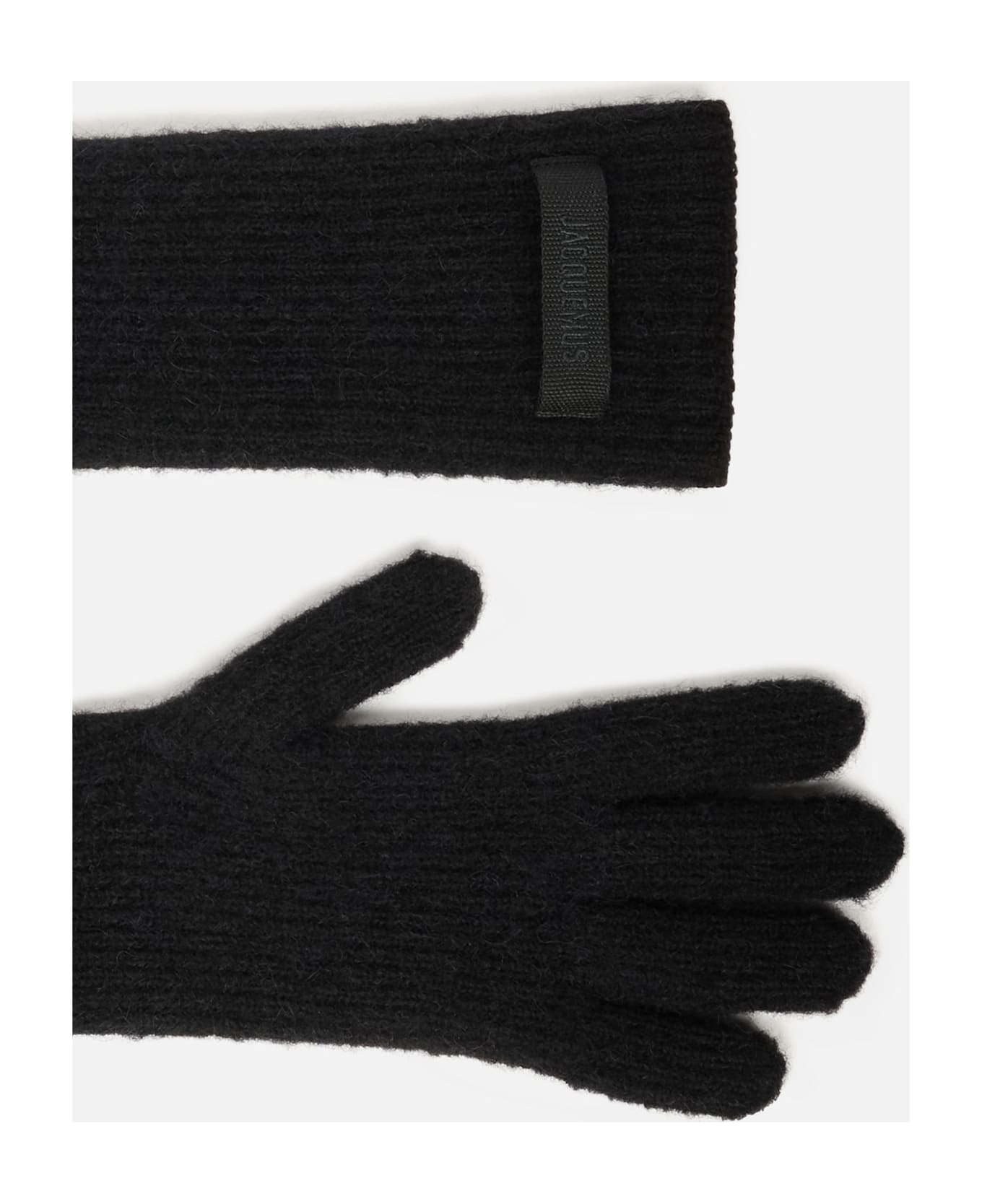 Jacquemus Les Gants Gros Grain - Black