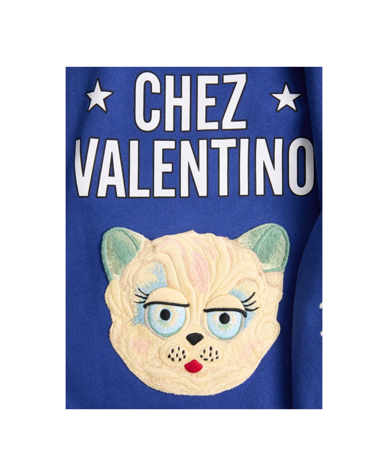 Valentino Embroidered Cotton Sweatshirt