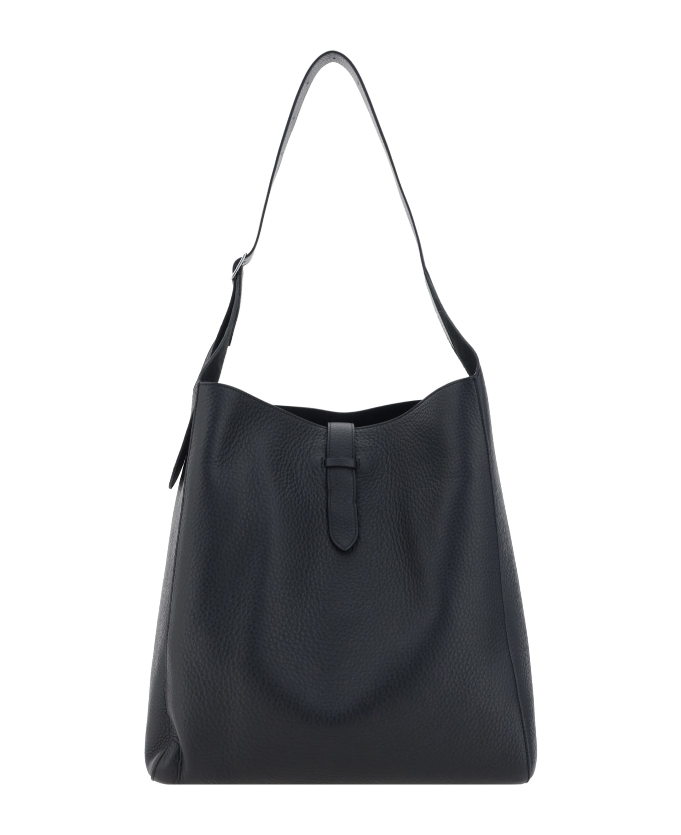 The Row Blake Hobo Shoulder Bag - Black Pld