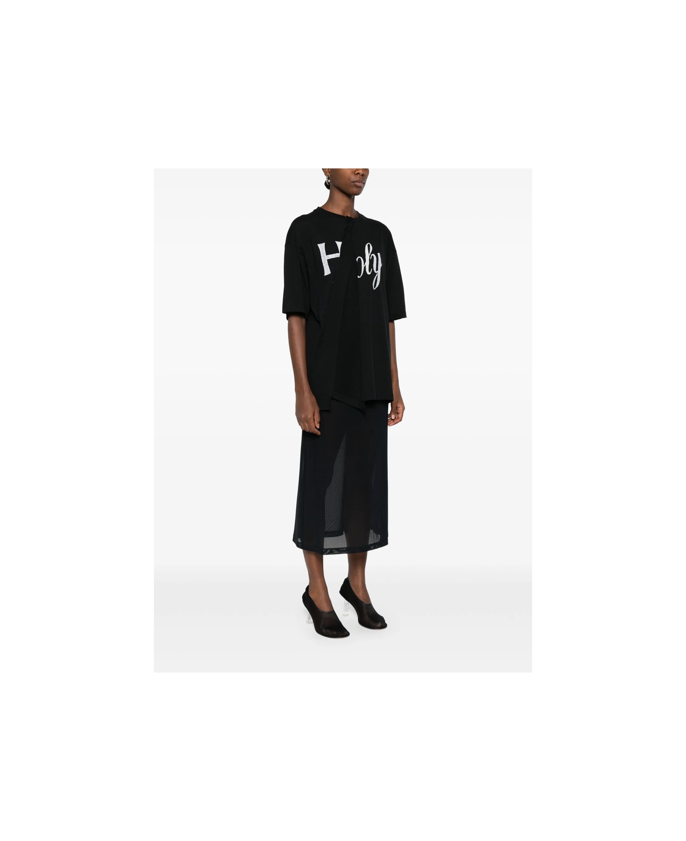 Ann Demeulemeester T-shirt - BLACK