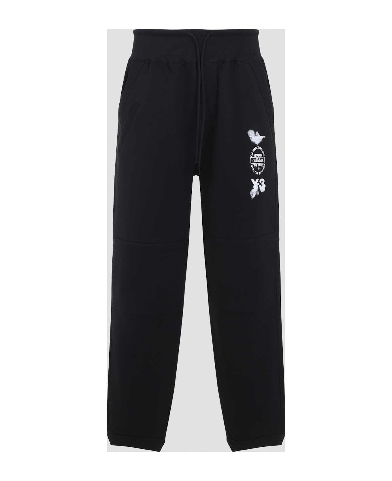Y-3 Cuffed Track Pants - Black