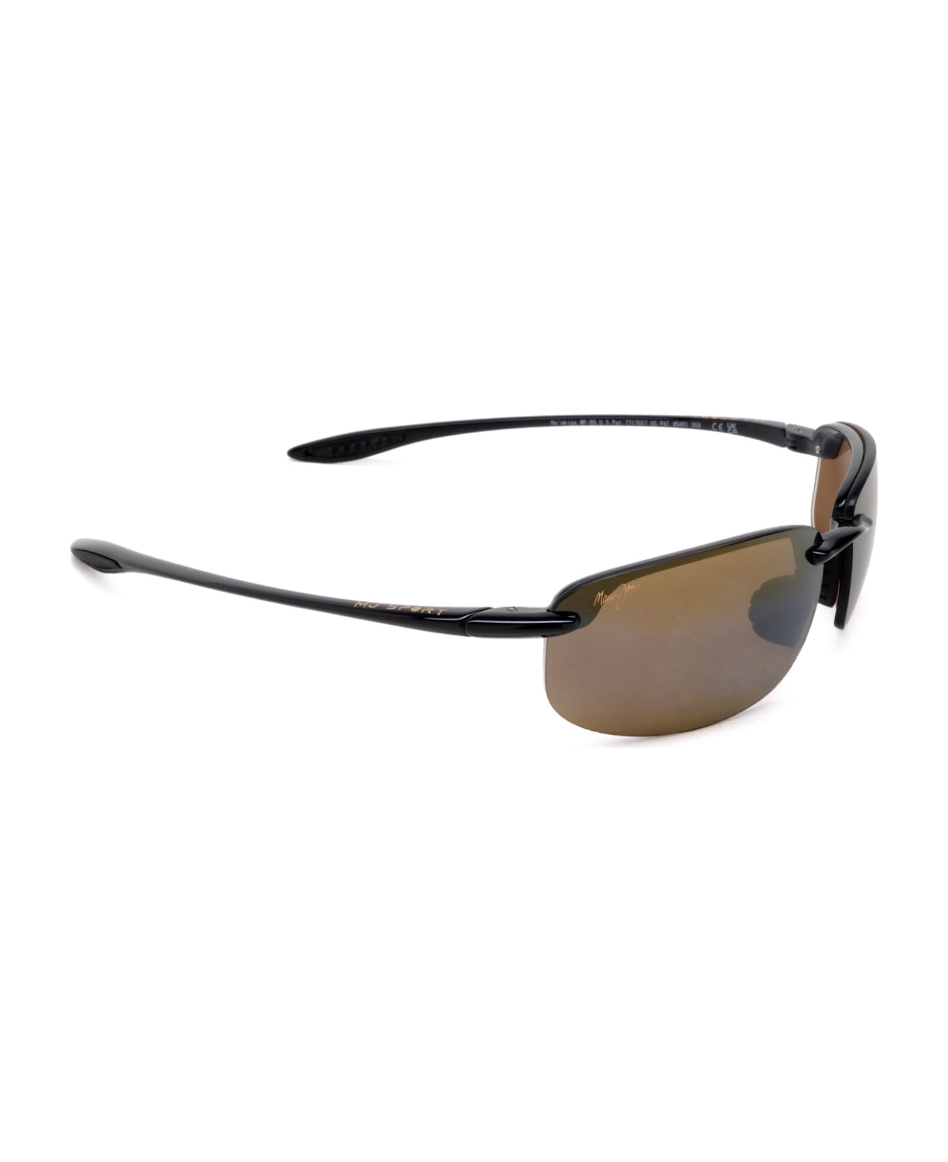 Maui Jim Mj407 Gloss Black Sunglasses - Gloss Black