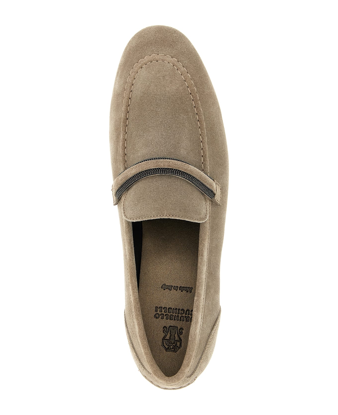 Brunello Cucinelli 
penny Loafer
 Loafers - Gray