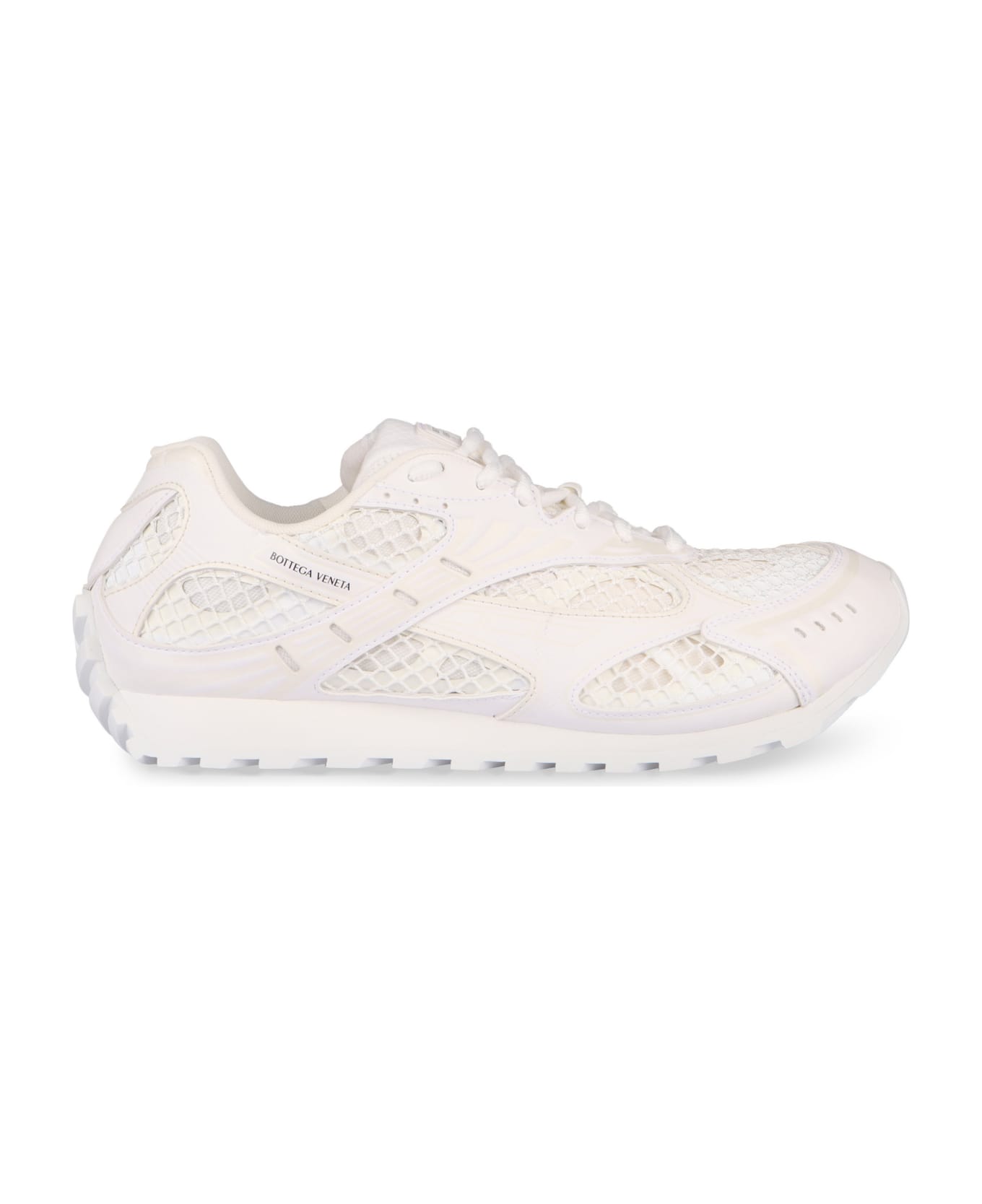 Bottega Veneta Orbit Running Sneakers - White