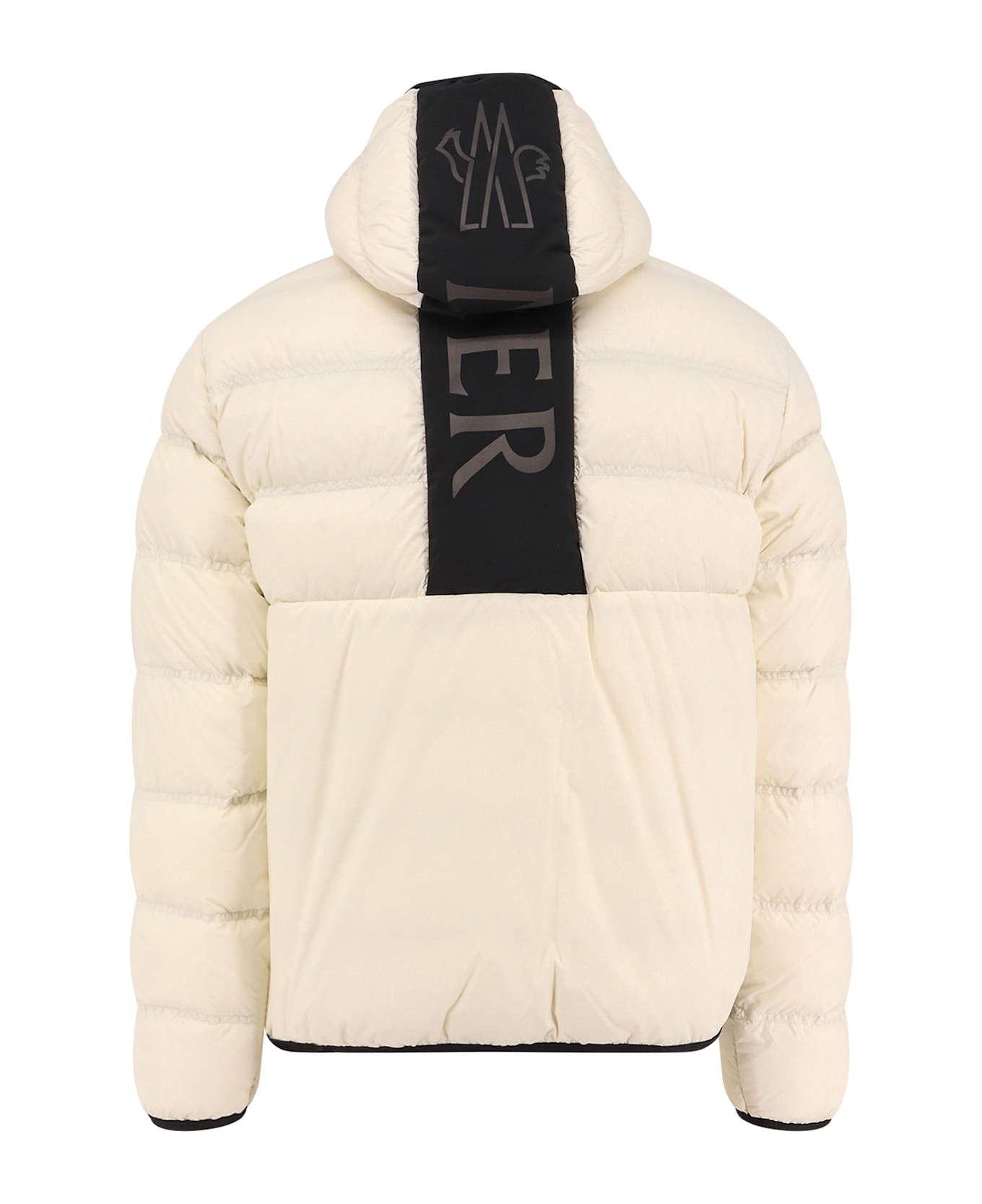 Moncler Gardy Padded Hooded Jacket - White
