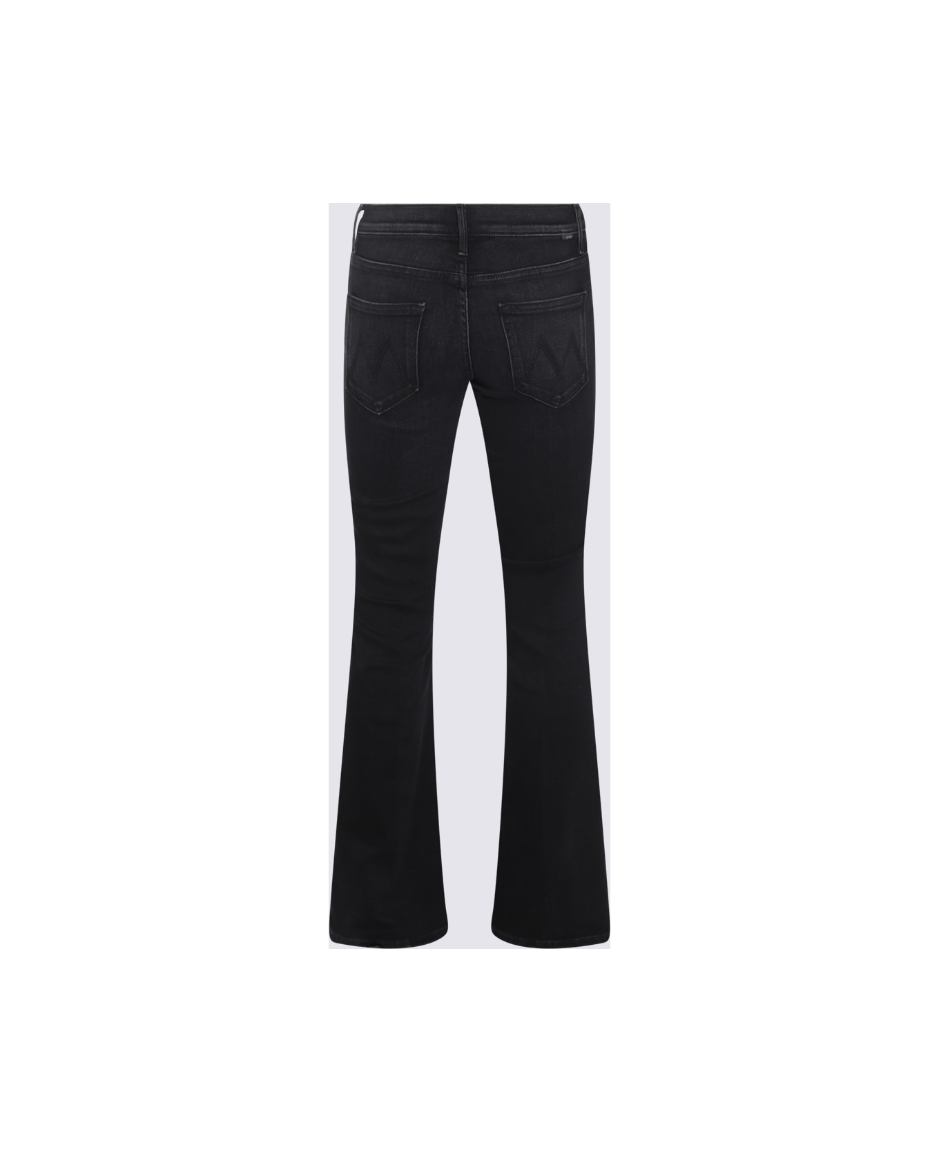 Mother Black Cotton Denim Jeans - ENCOUNTERS AT NIGHT