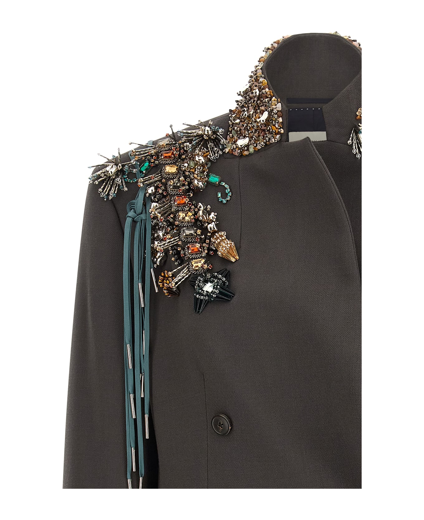 Dries Van Noten 
bafya
 Blazer - Gray