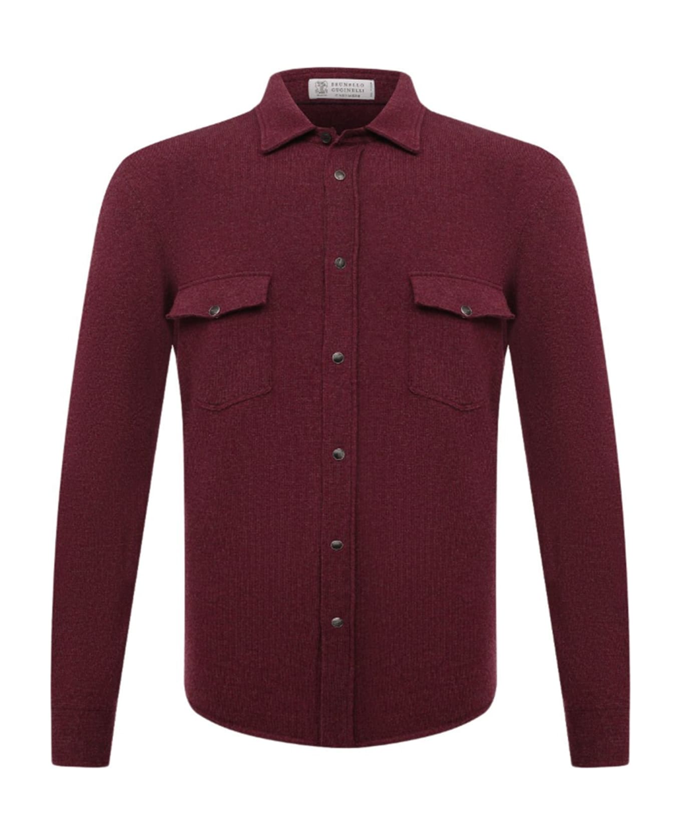 Brunello Cucinelli Wool Shirt - Red シャツ
