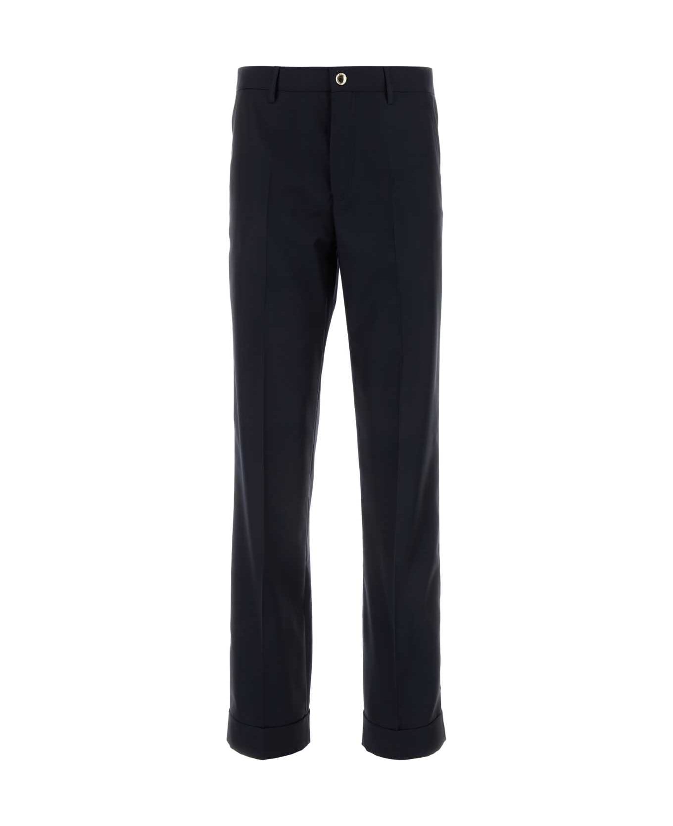 Miu Miu Midnight Blue Batavia Pant - BLEU