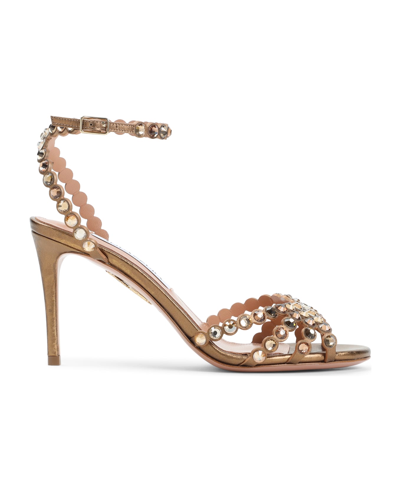 Aquazzura Tequila Sandal - Bra Brass