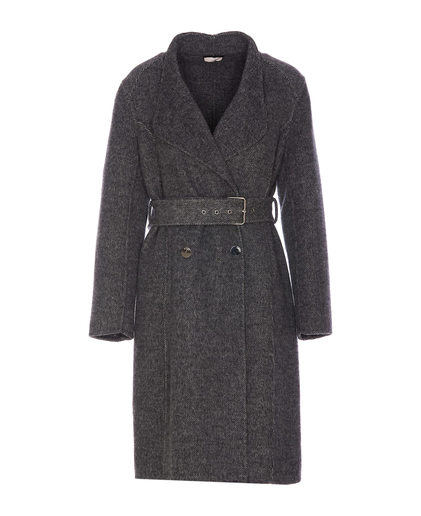 Liu-Jo Coat - Grey