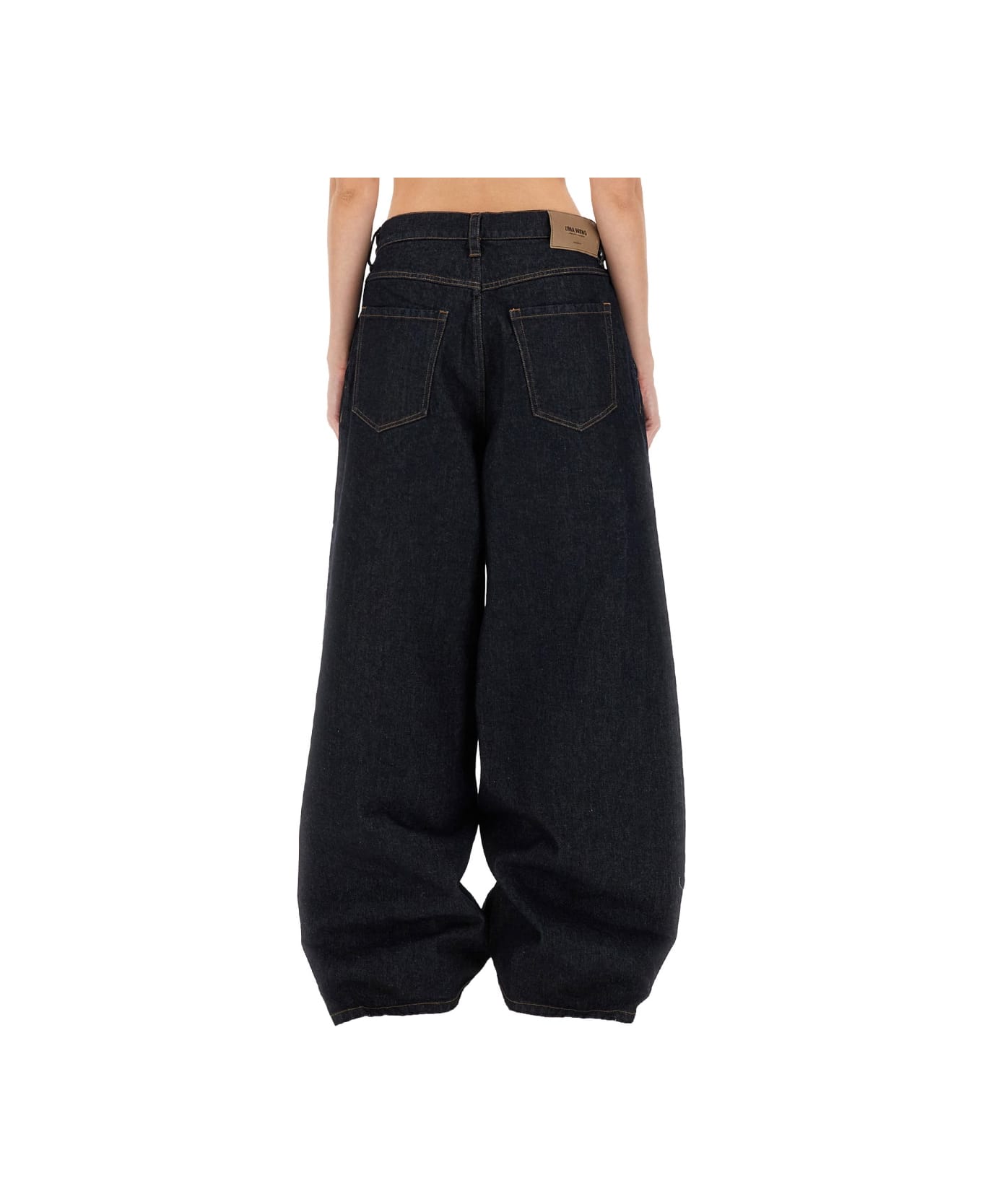 Uma Wang Denim "pod" Pants - BLUE