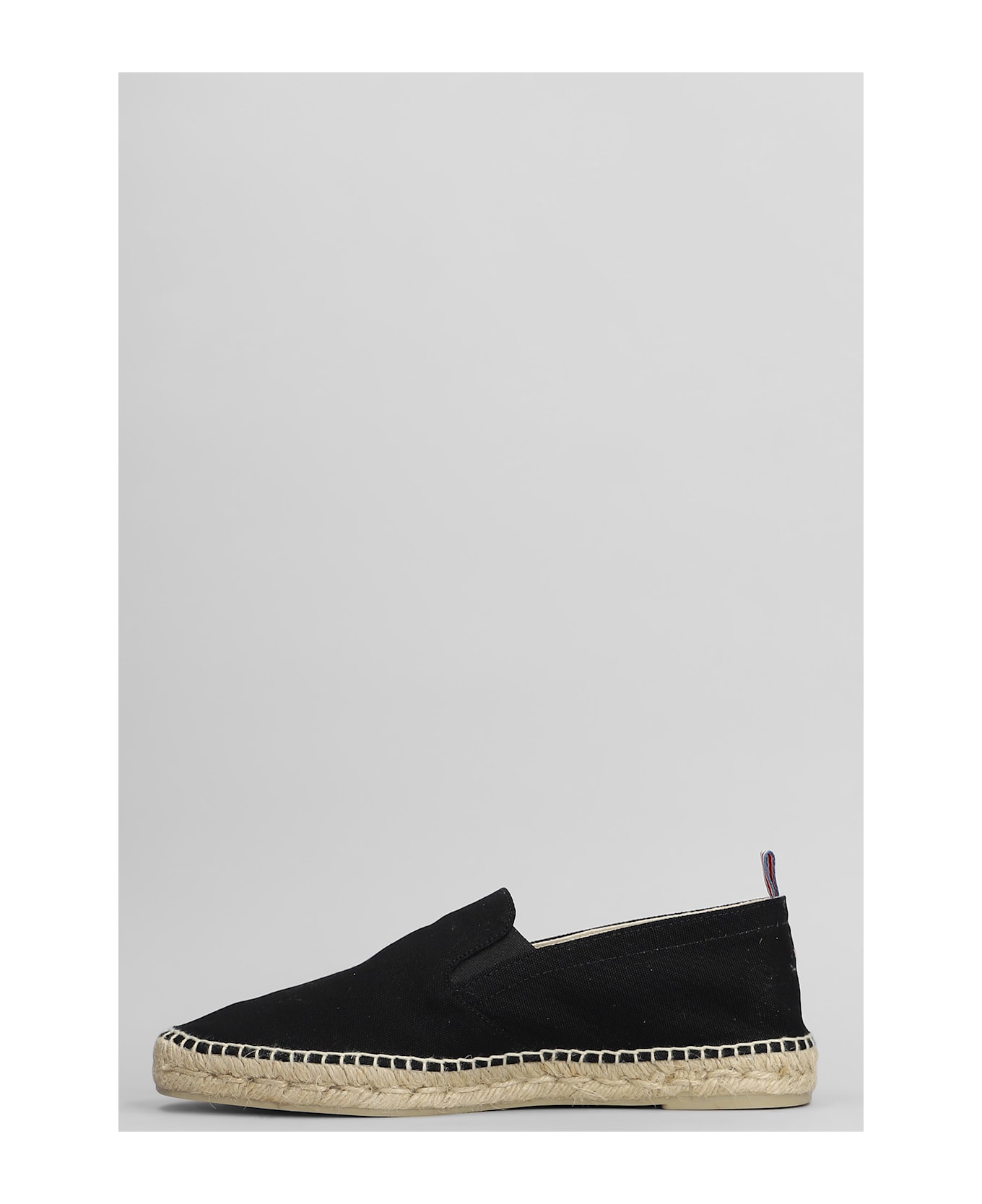 Castañer Joel-001 Espadrilles In Black Canvas - black
