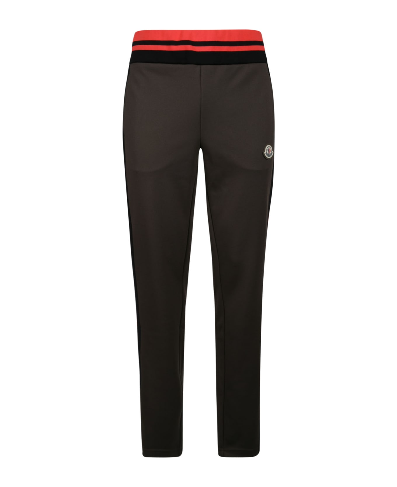 Moncler Striped Waist Logo Patch Trousers - 828