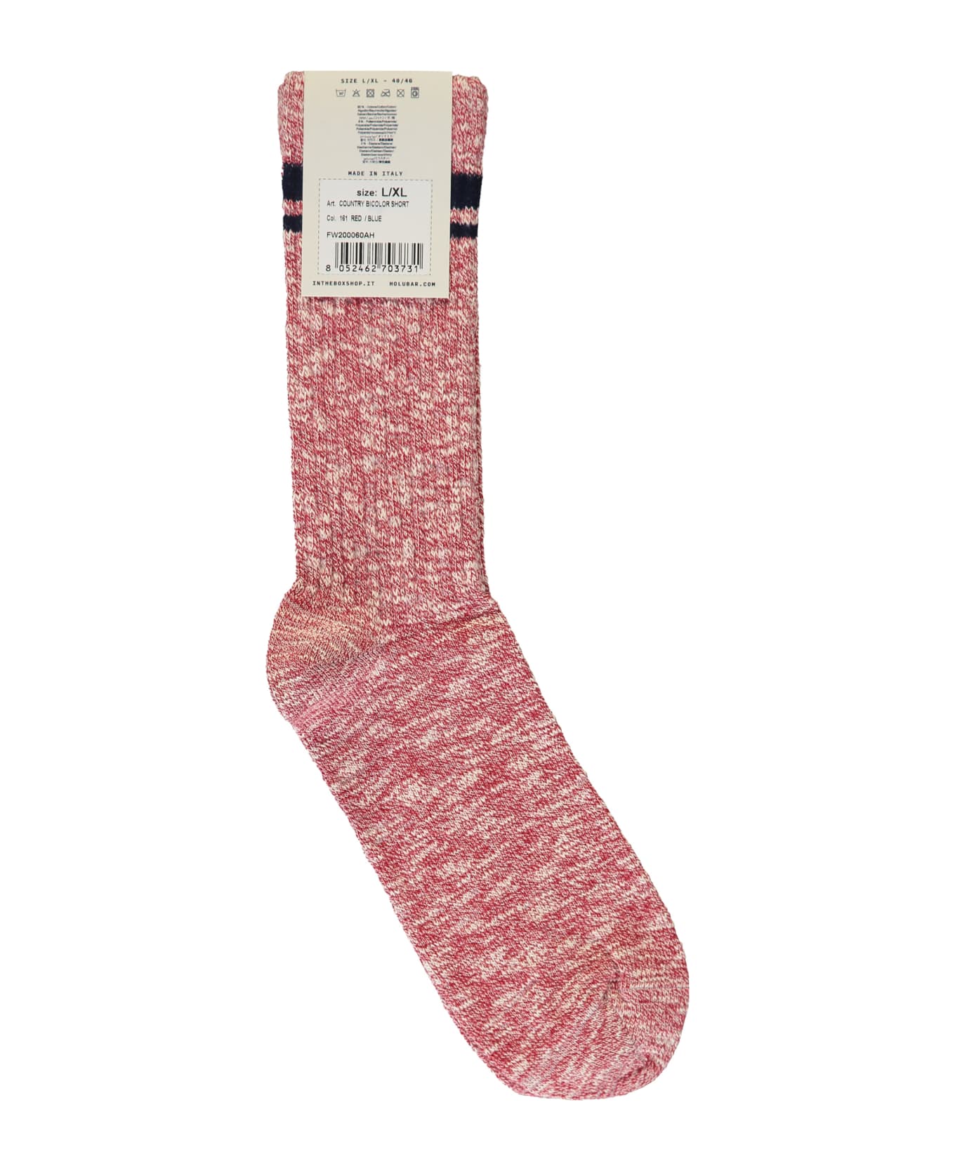 Holubar Cotton Socks - red 靴下