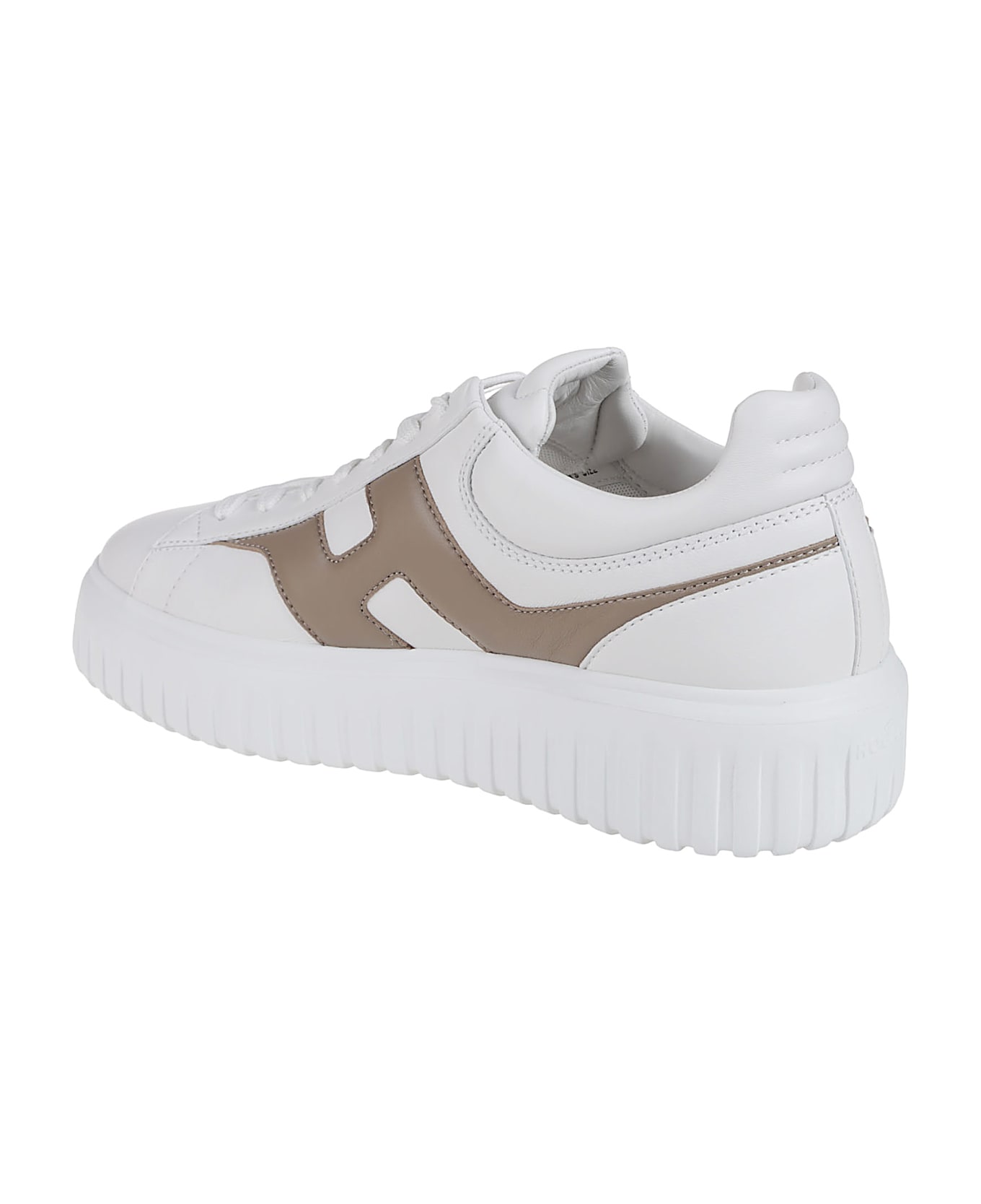 Hogan H-stripes Sneakers - Gk Bianco/cobblstone