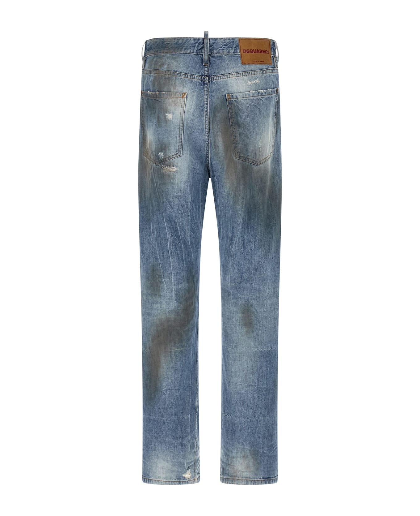 Dsquared2 'loose Twisted' Jeans - Blue