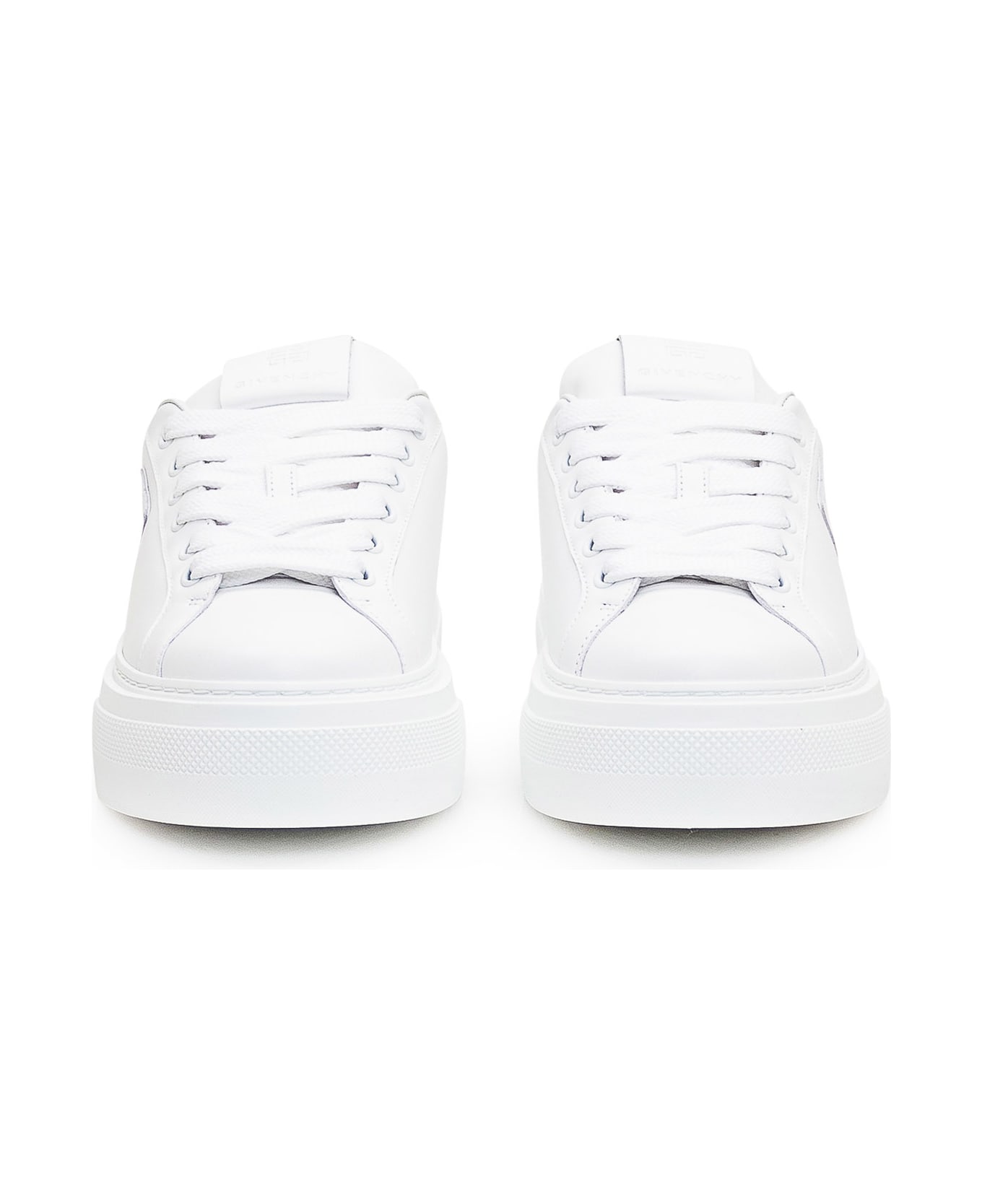 Givenchy City Platform Sneakers - WHITE ウェッジシューズ