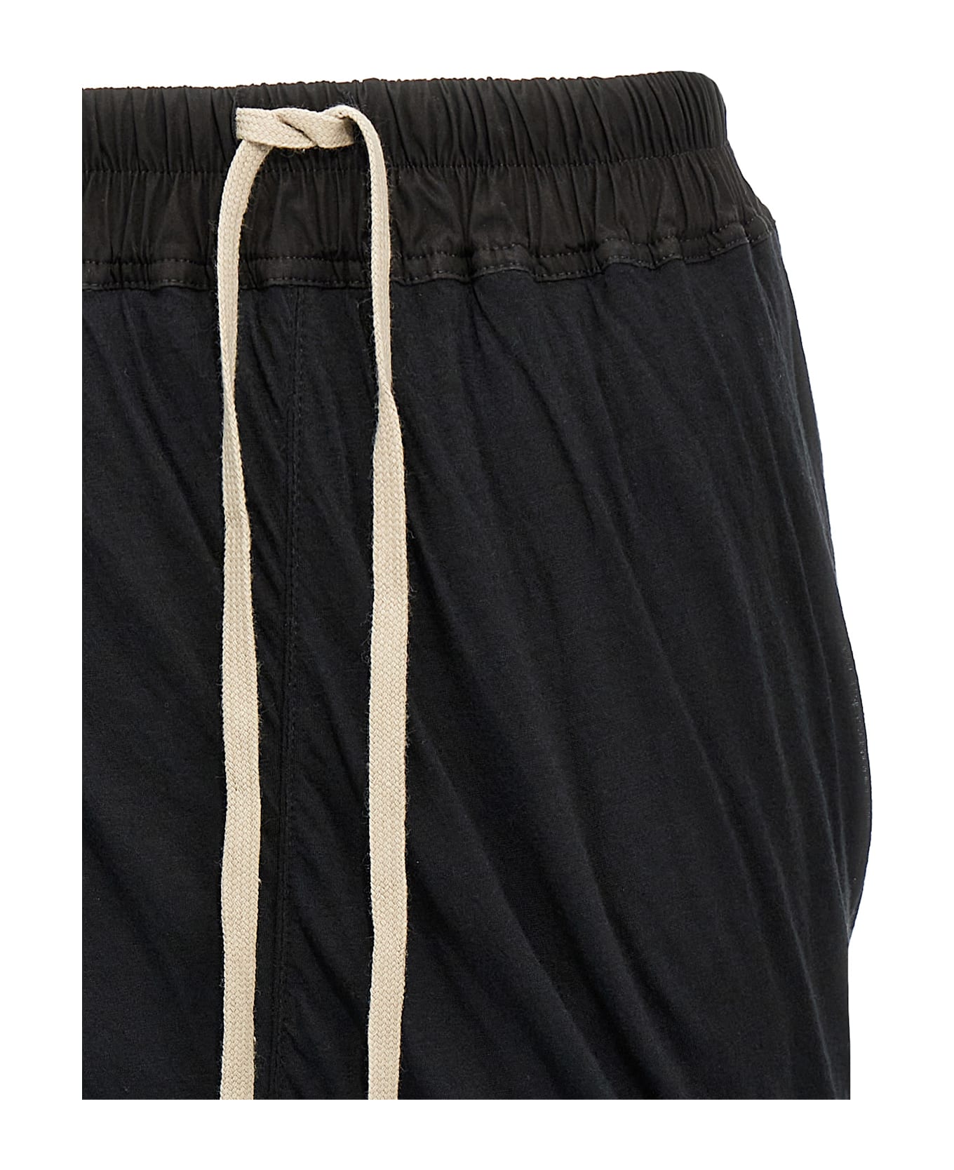 Rick Owens 
dbl Long Boxers
 Bermuda Shorts - Black  