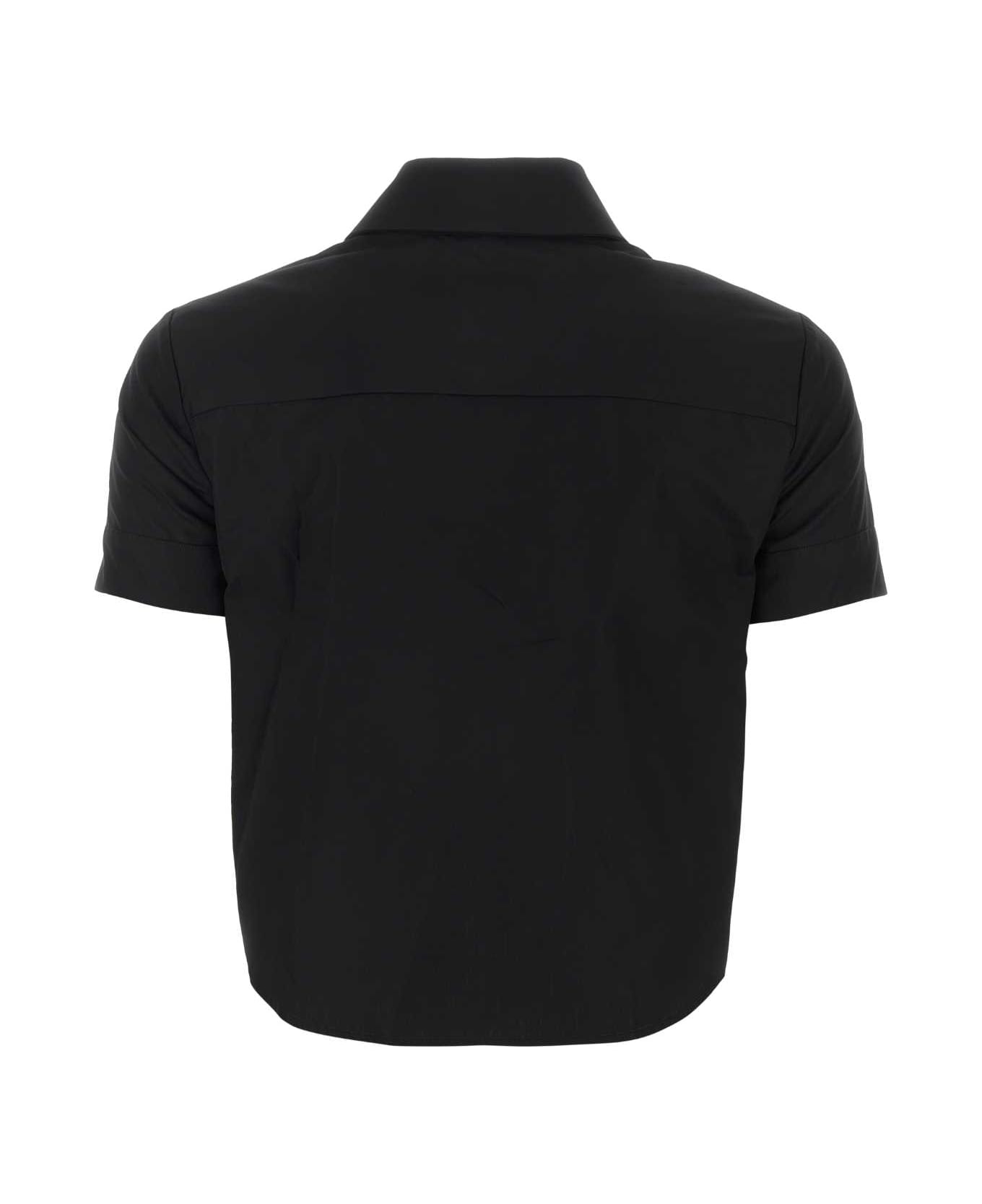 Dsquared2 Black Poplin Shirt - Black