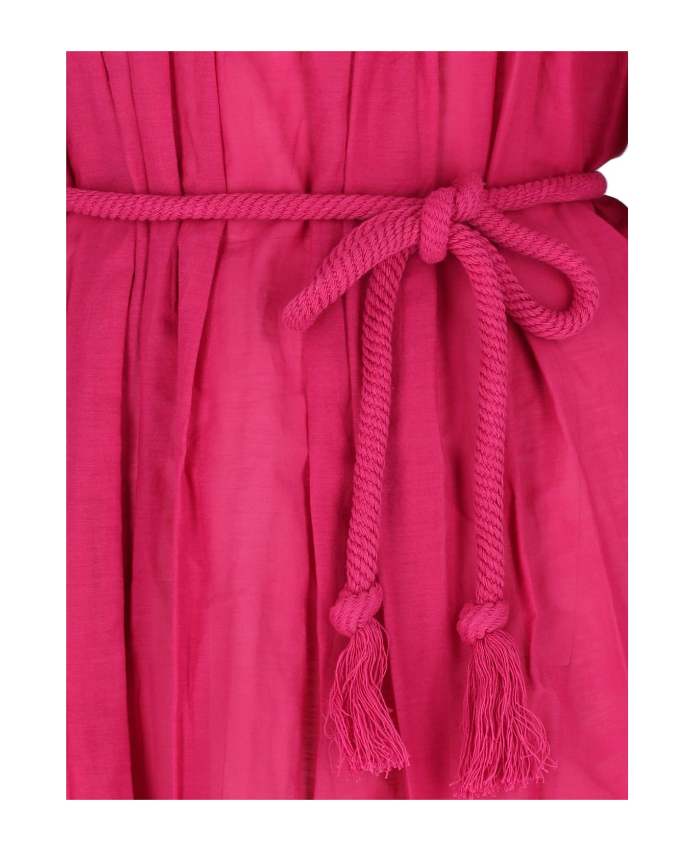 Marant Étoile Pleat Detailed Midi Dress - Violet ワンピース＆ドレス