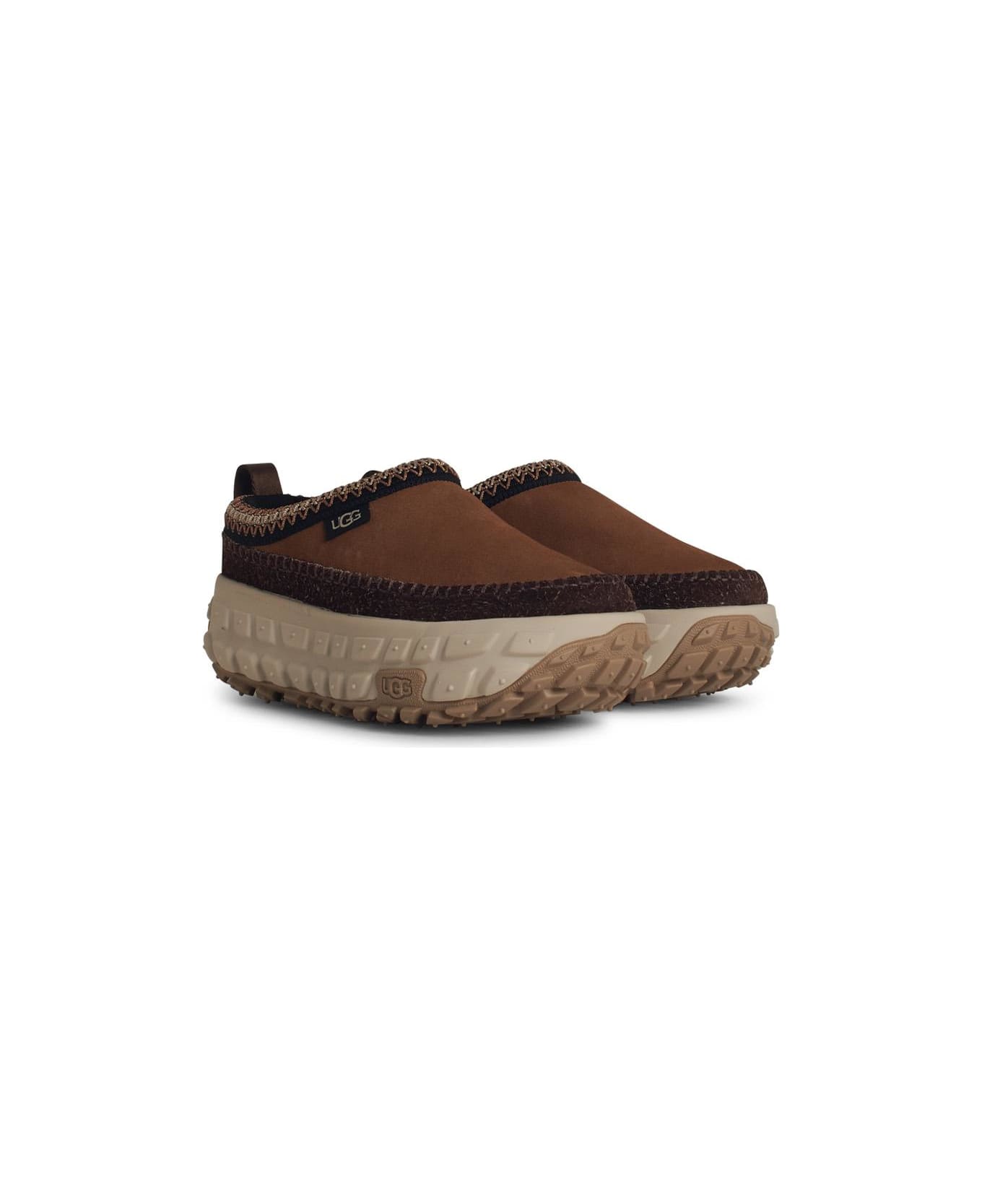 UGG 'venture' Brown Suede Sneakers - Brown スニーカー