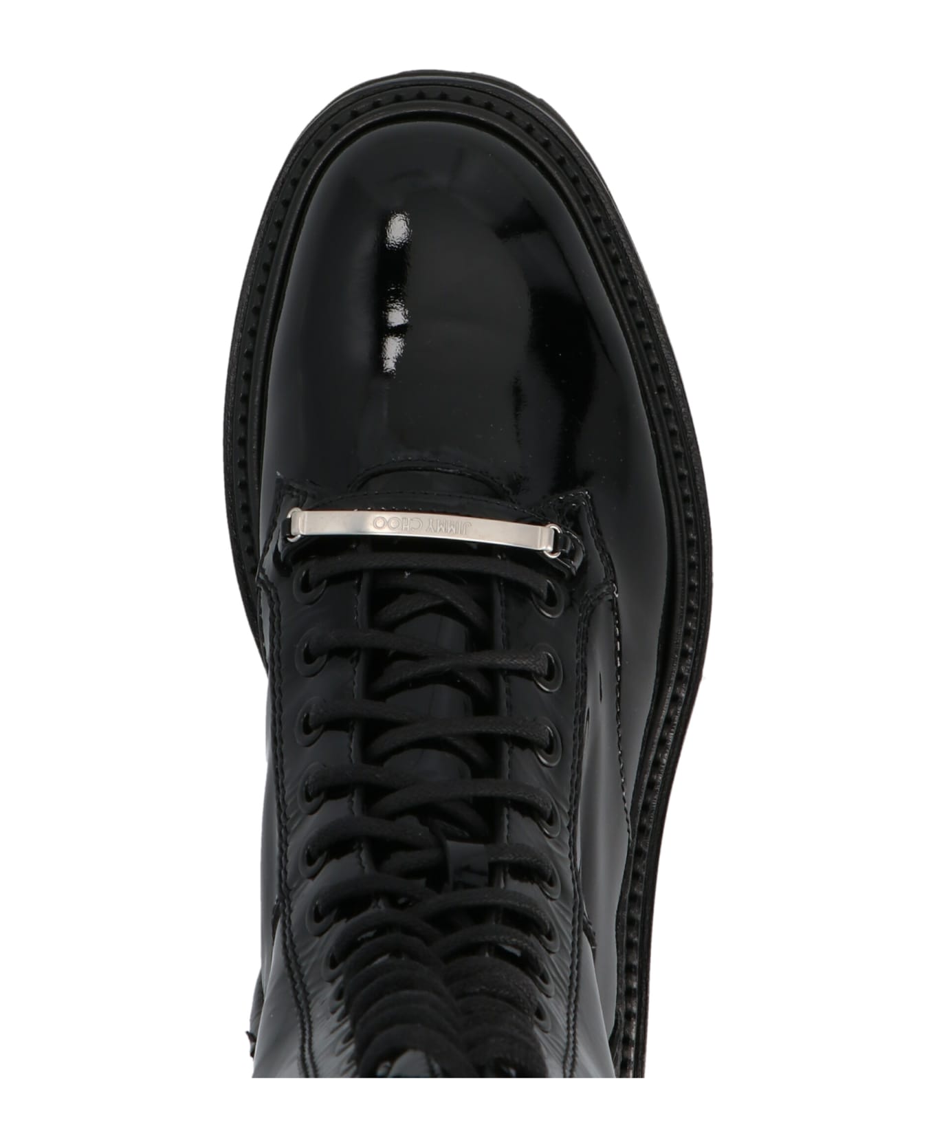 Jimmy Choo 'cora  Combat Boots - Black  