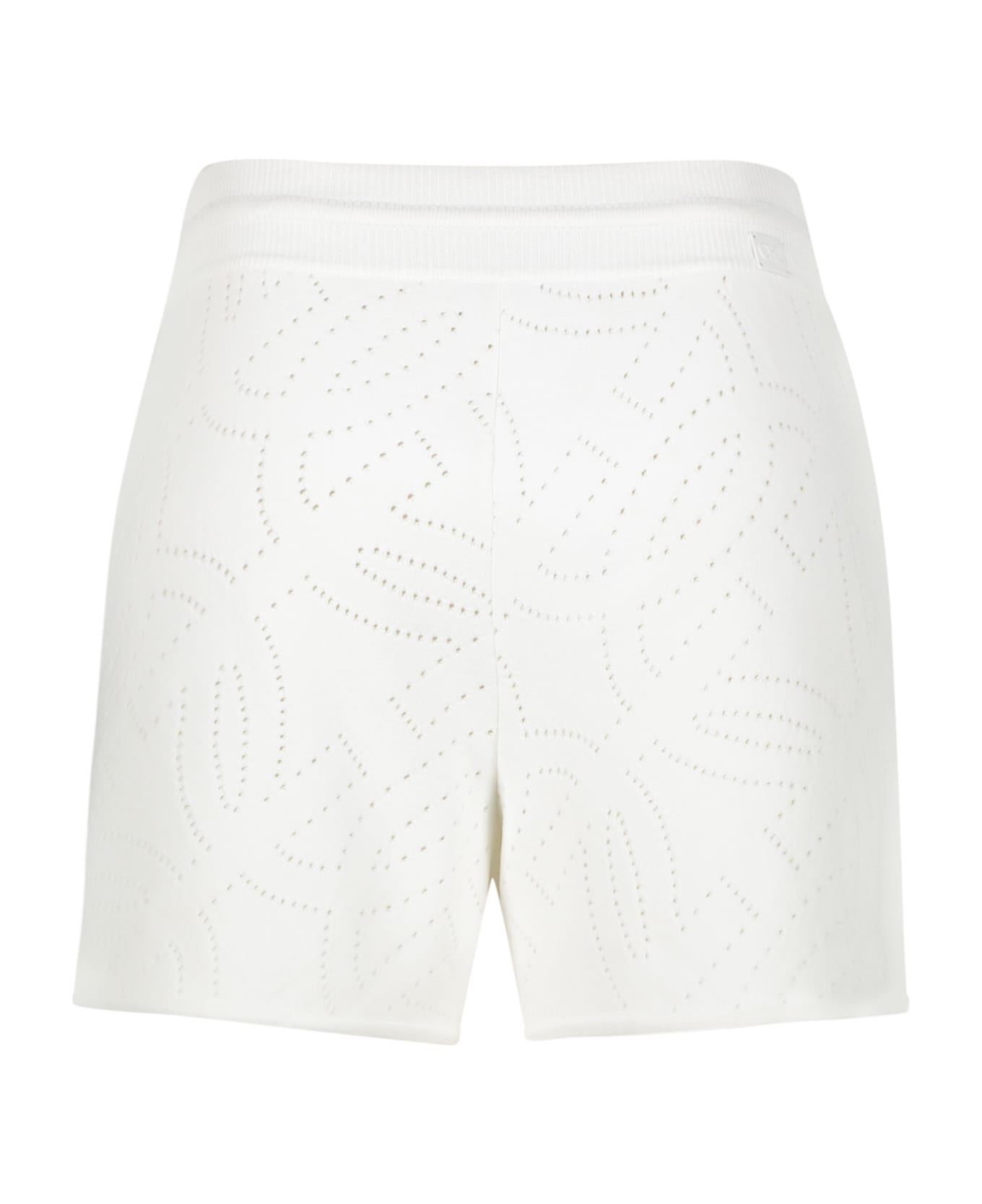 Ferragamo Techno Fabric Shorts - White ショートパンツ