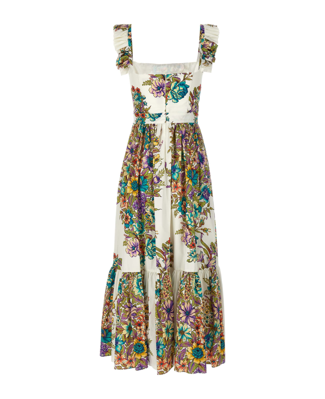 Etro Floral Print Maxi Dress