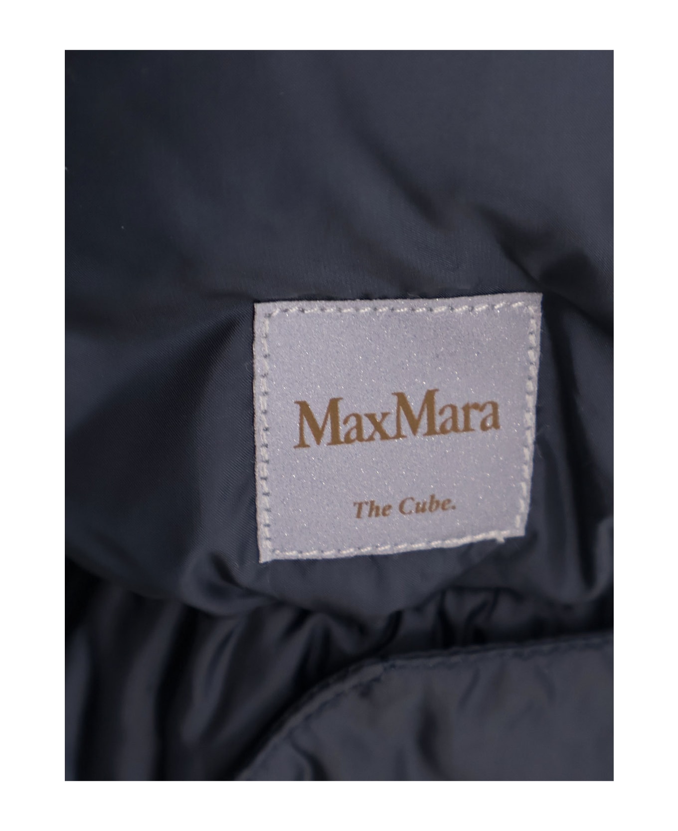 Max Mara The Cube Seia Max Mara The Cube Hooded Down Jacket - Blue