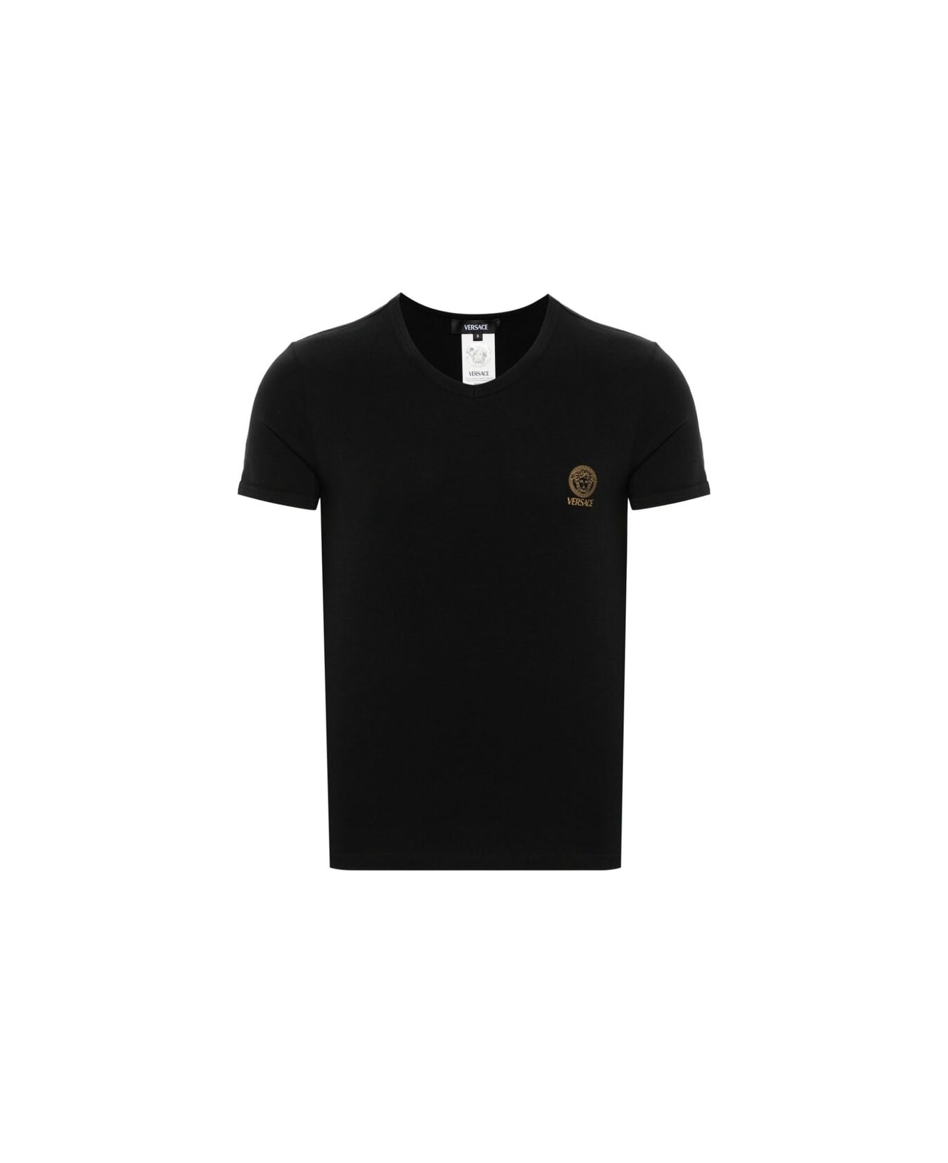 Versace T-shirt - BLACK/GOLD