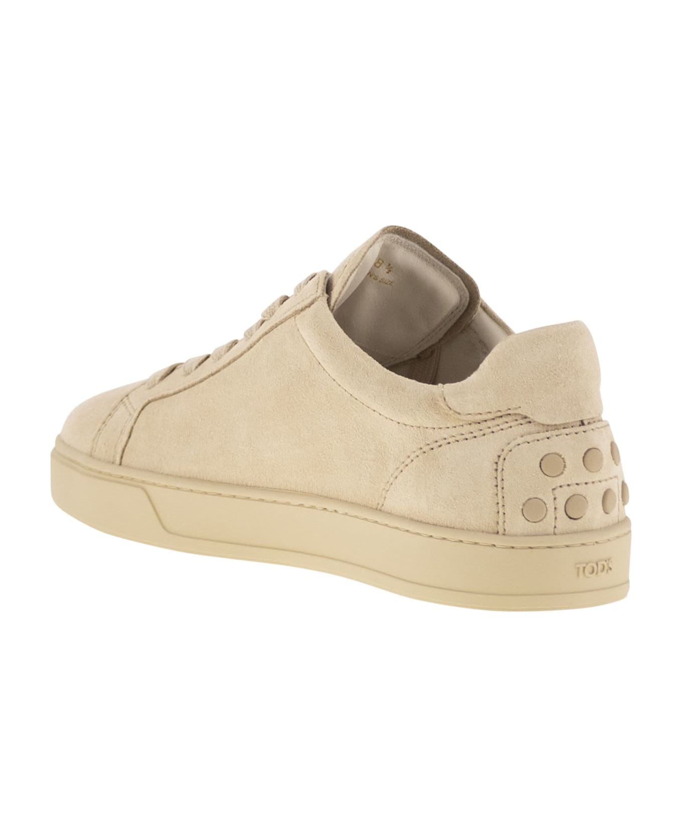 Tod
s Suede Leather Trainers - Beige
