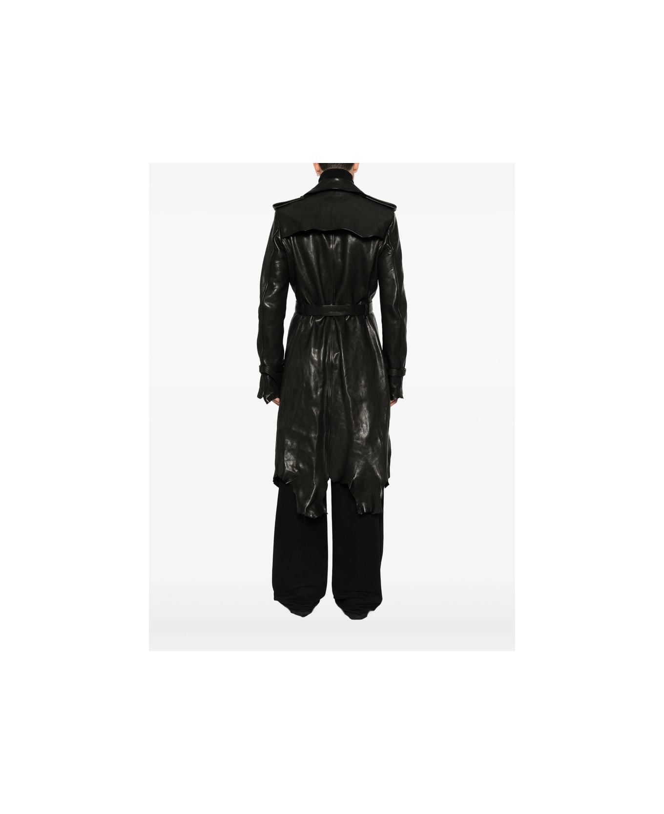 Ann Demeulemeester Coat - BLACK