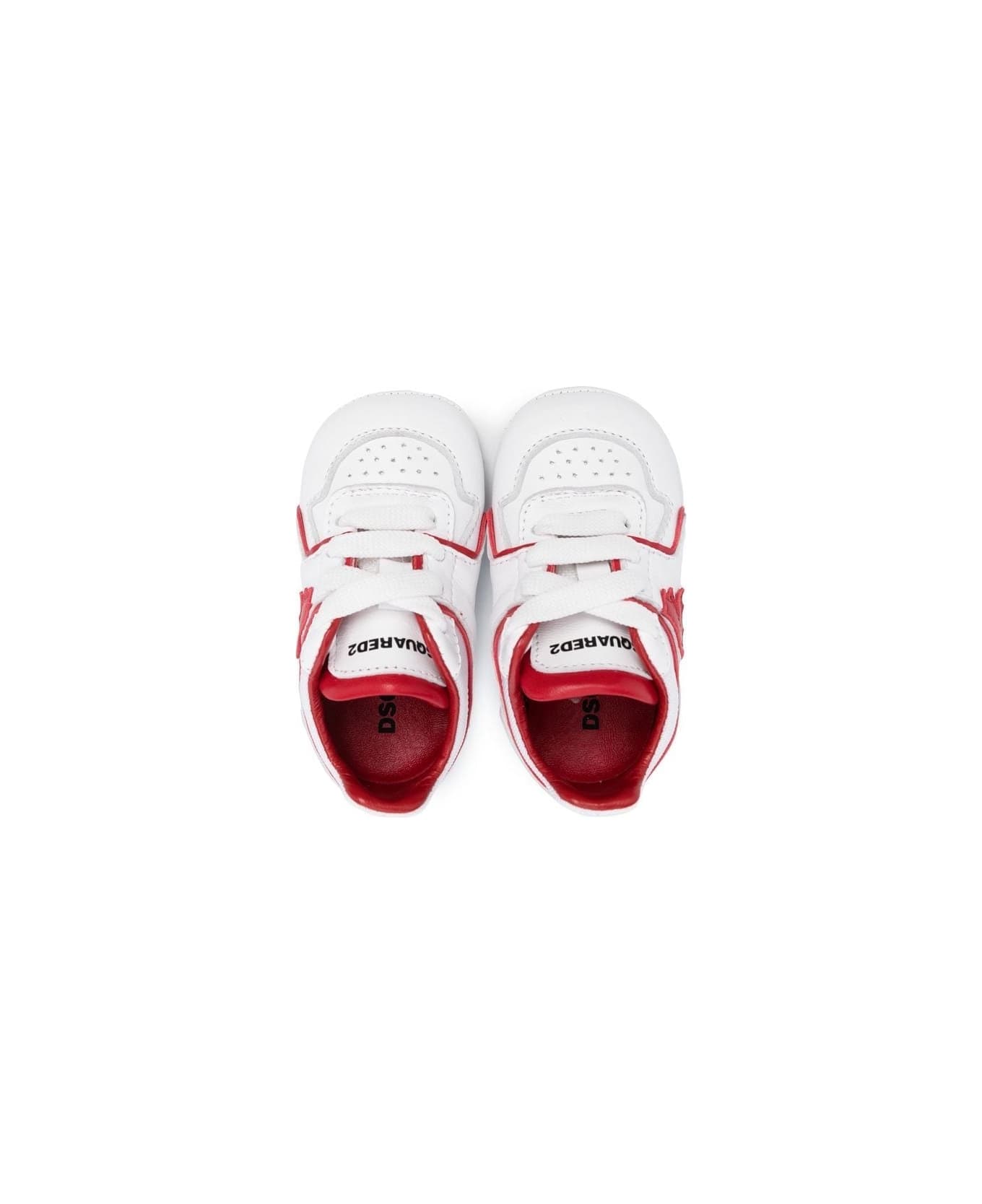 Dsquared2 Sneakers With Application - White
