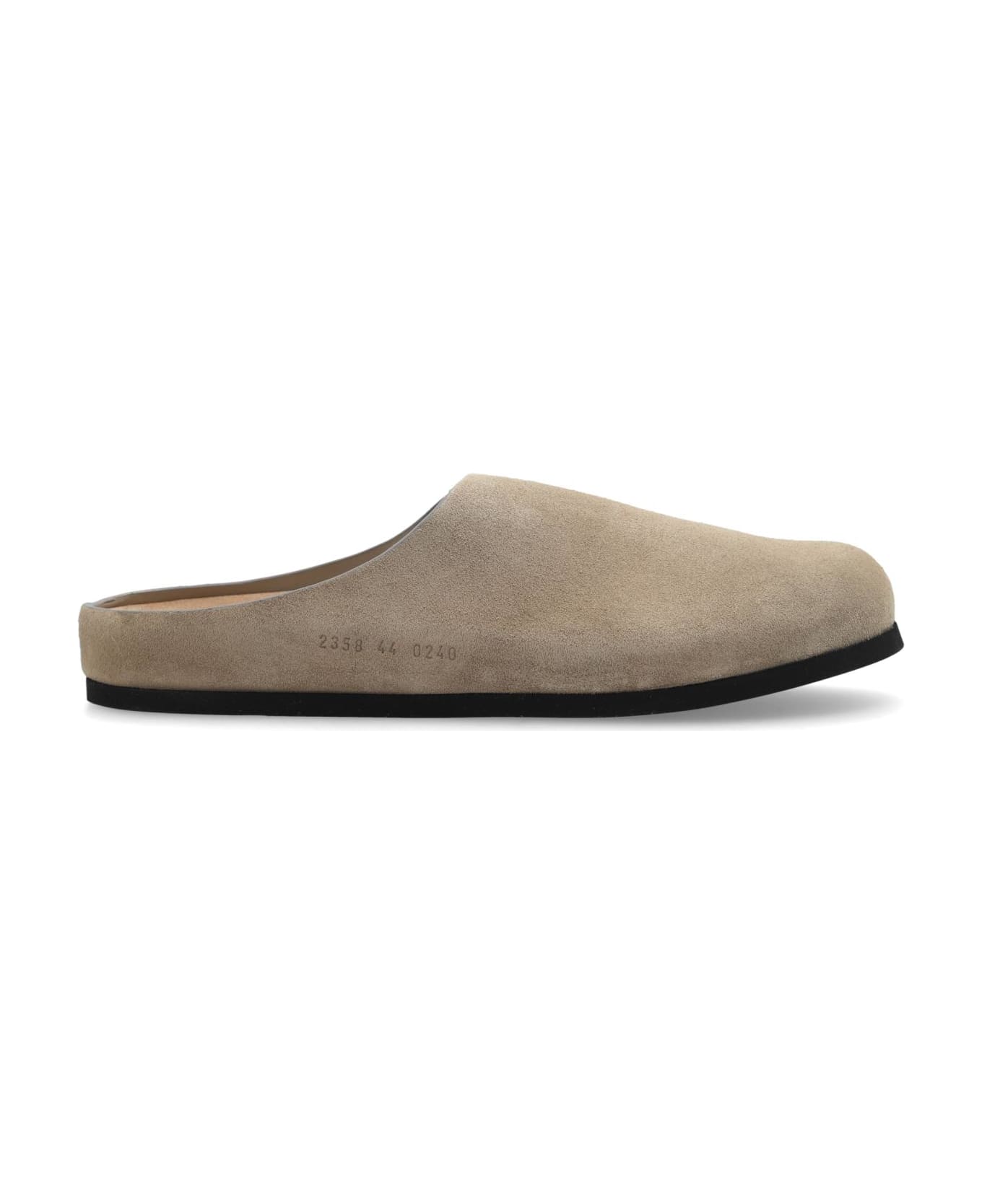 Common Projects Leather Sandals Clog - NEUTRALS