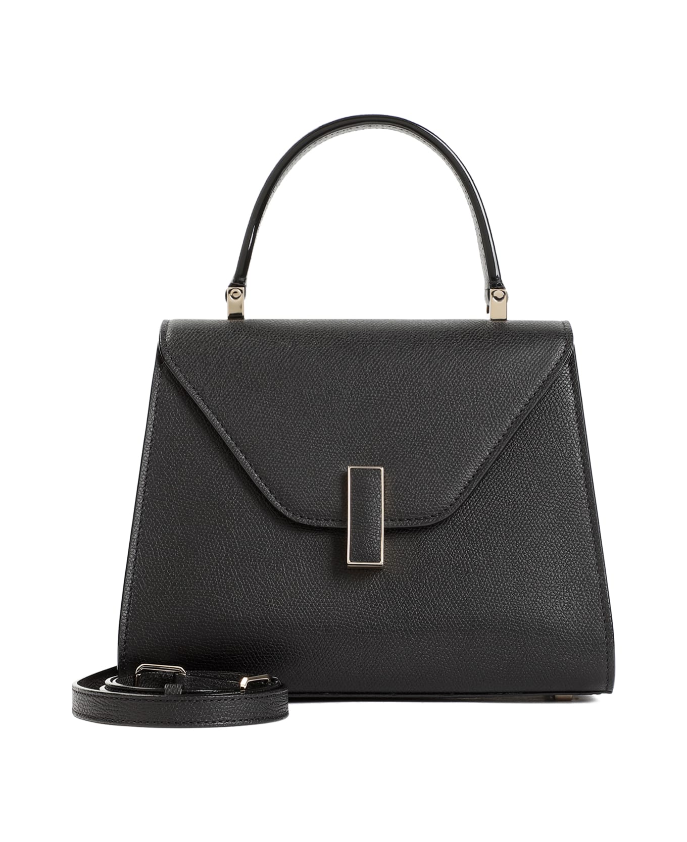 Valextra Iside Top Handle Mini Bag - Nn Nero