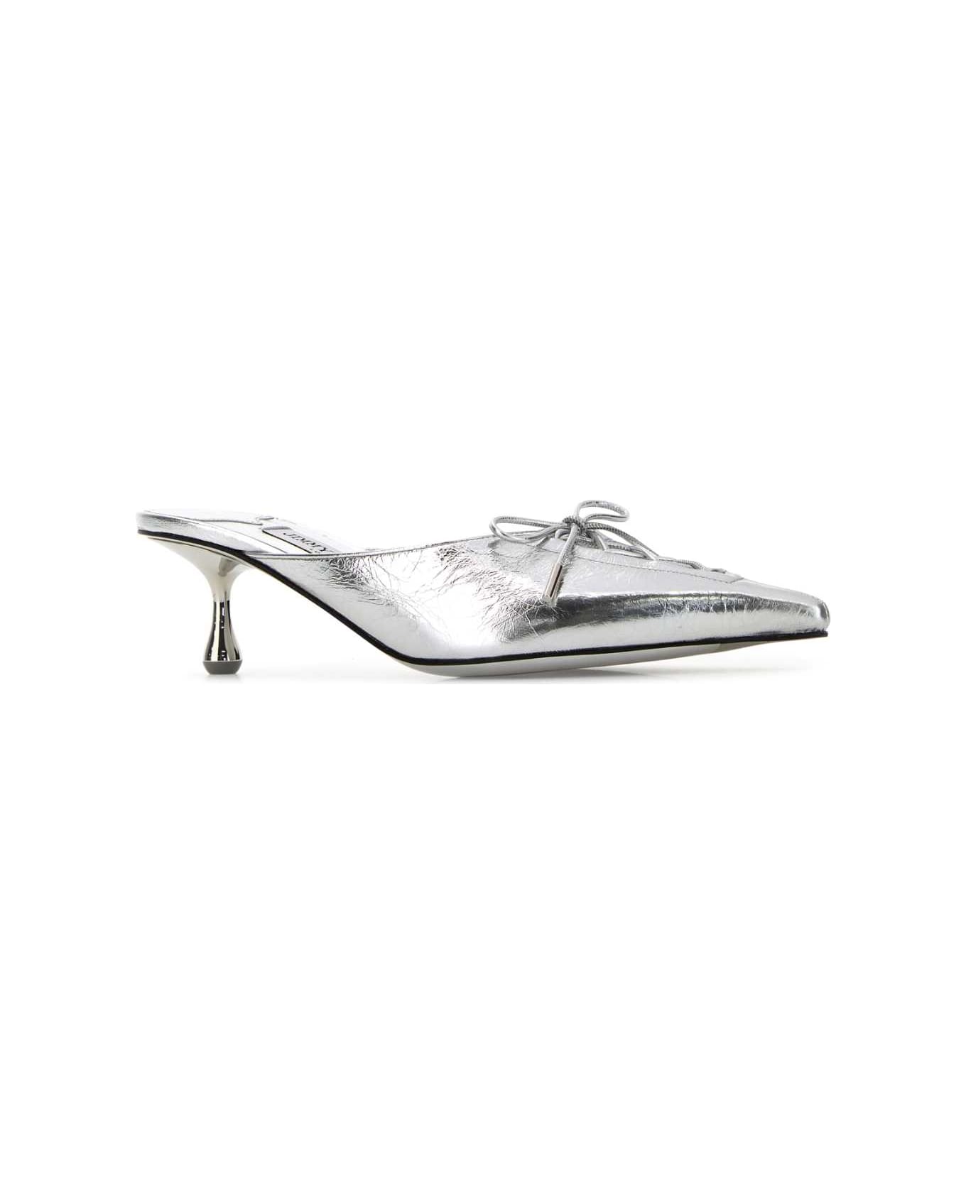 パンプス Jimmy Choo Silver Leather Scarlett Mules Jimmy Choo Silver Leather Scarlett Mules | italist