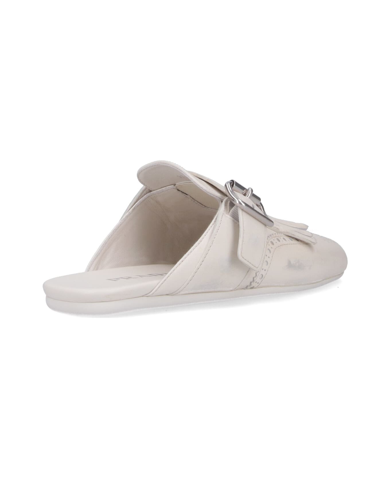 Prada "shuffle" Sabots - White