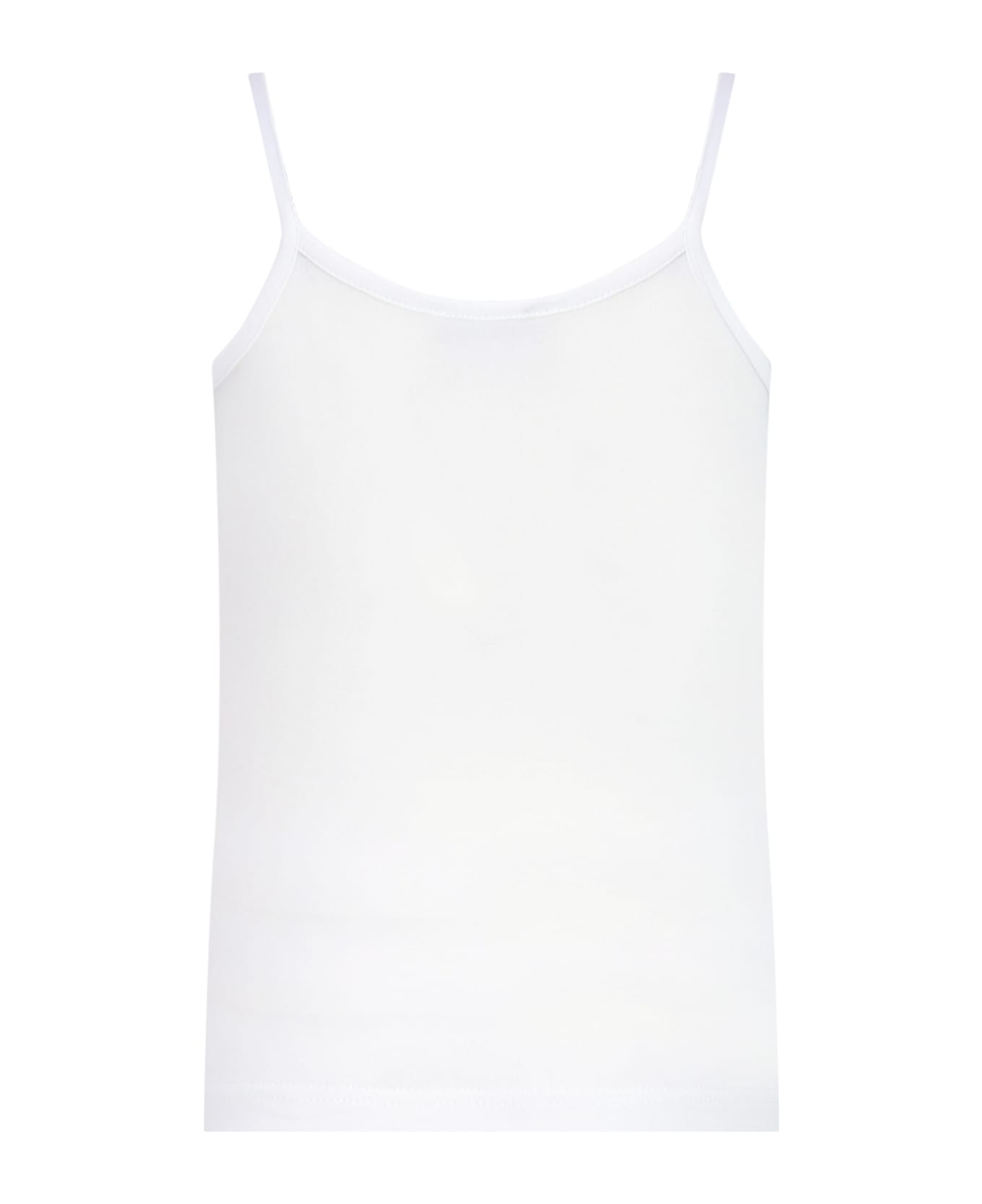 Story Loris Ivory Tank Top For Girl - Ivory