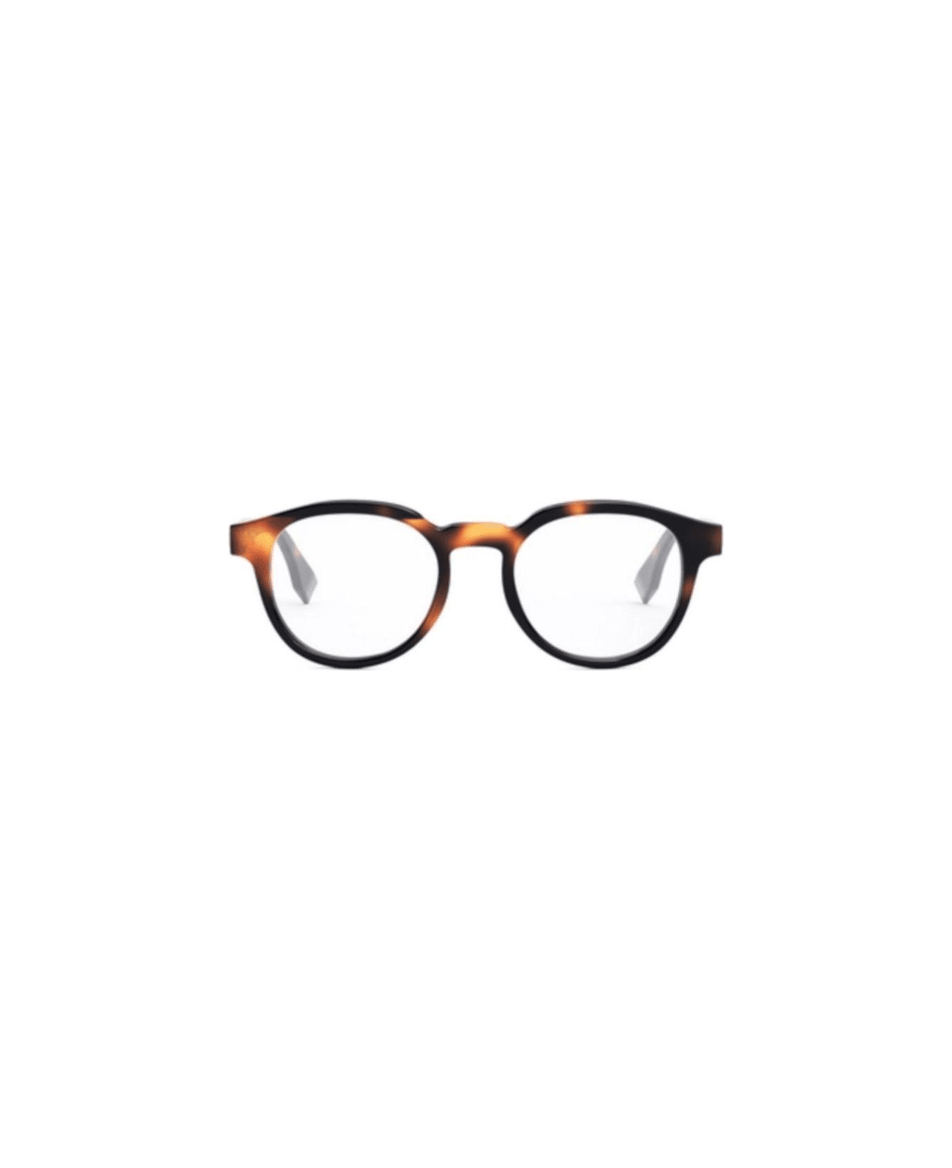Fendi Eyewear Round Frame Glasses - 053 アイウェア