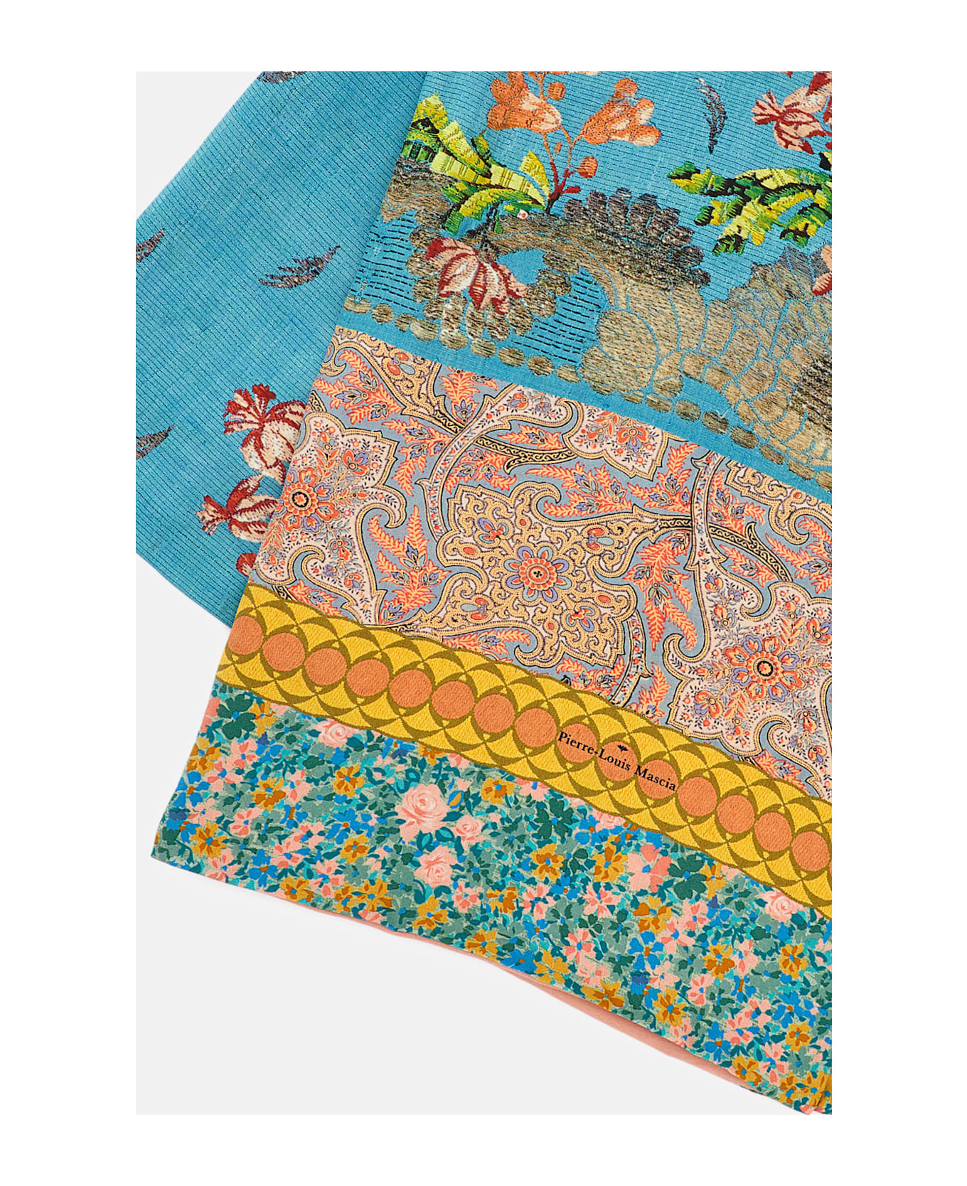 Pierre-Louis Mascia Silk Scarf - MultiColour