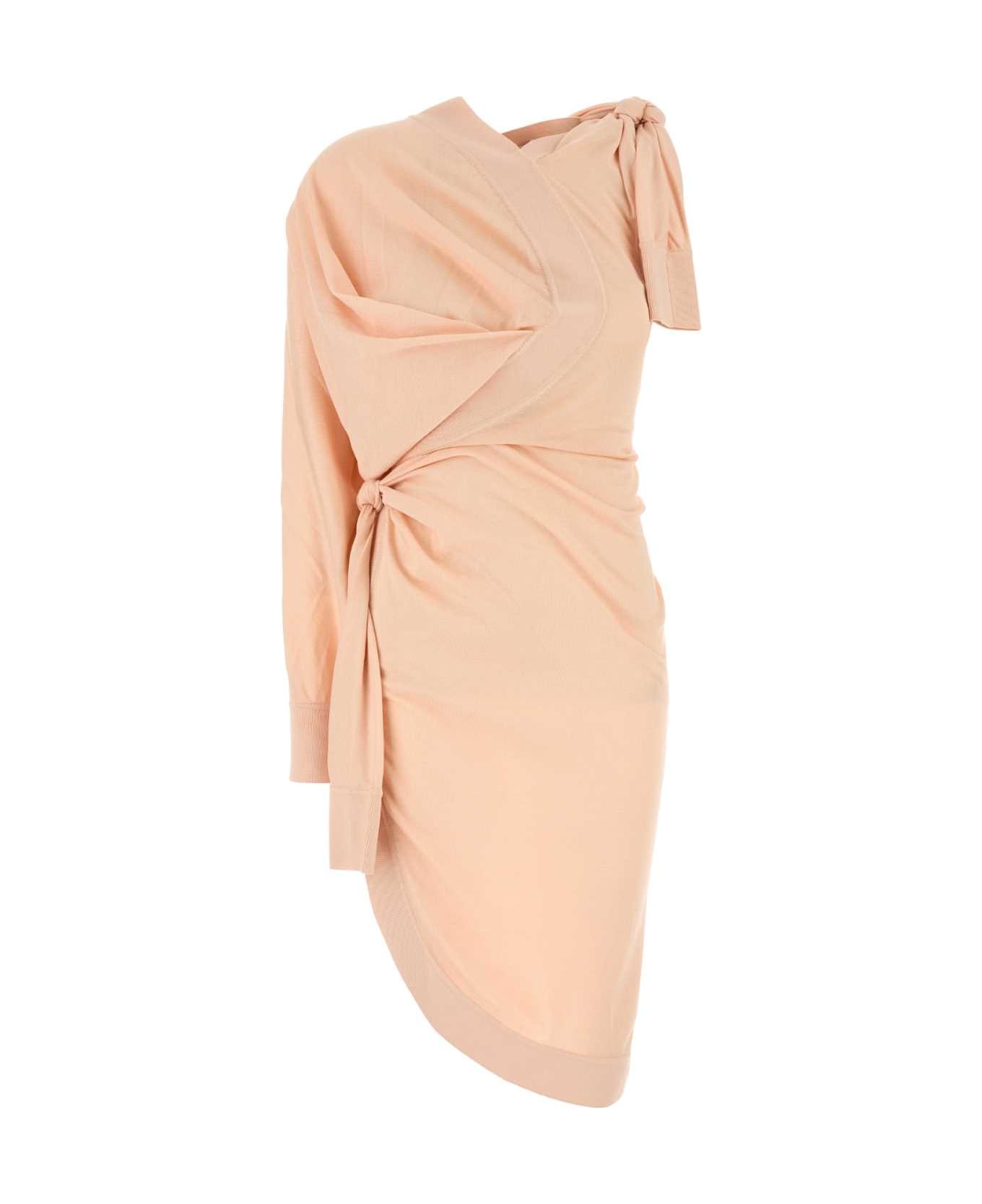 Ferragamo Pink Cotton Blend Dress - BALLET
