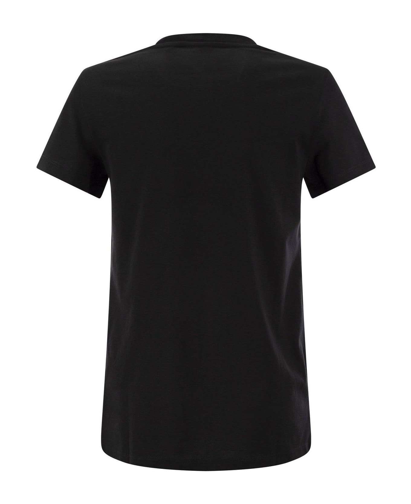 Max Mara Crewneck Short-sleeved T-shirt - nero
