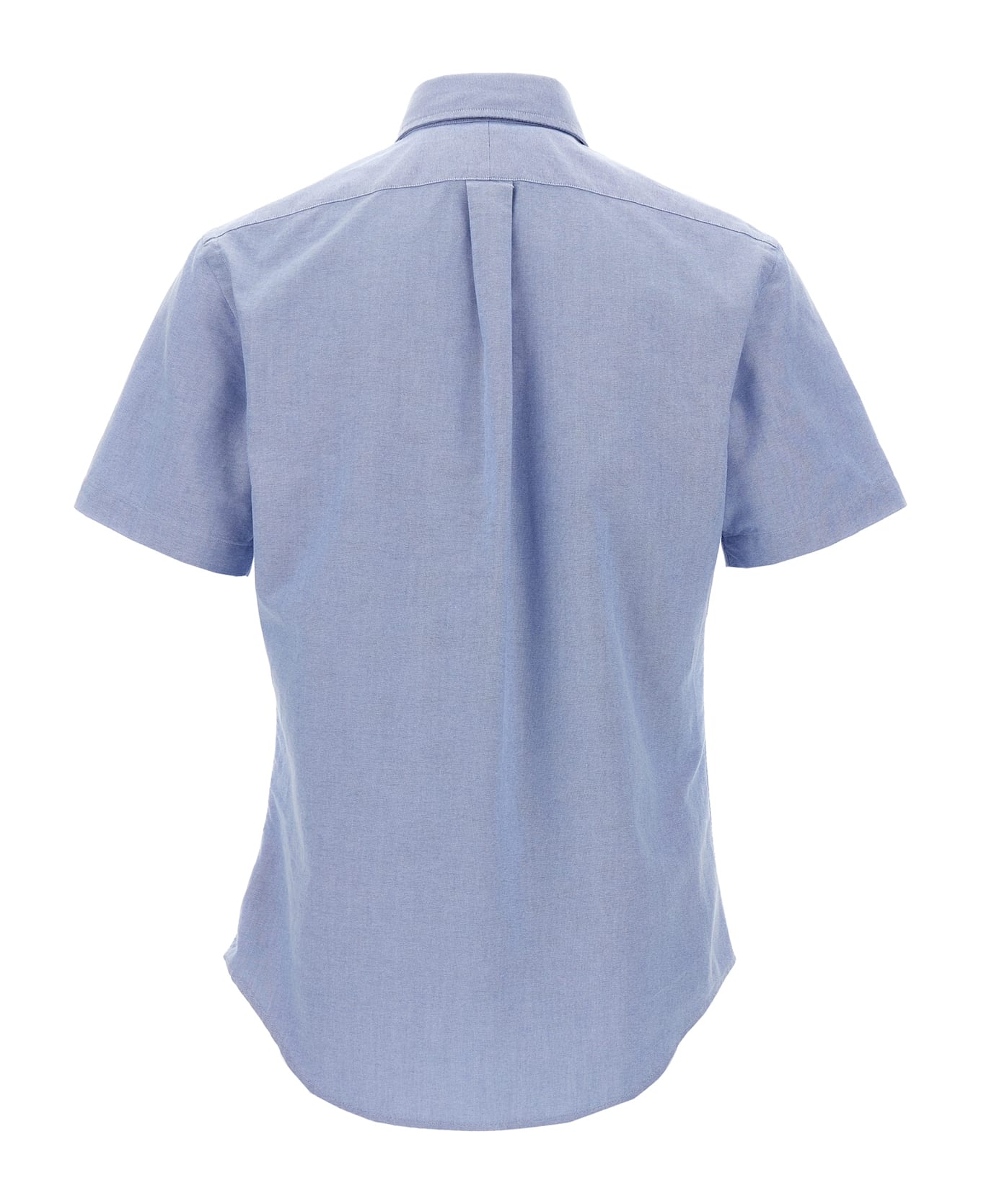 Polo Ralph Lauren Logo Embroidery Shirt - Light Blue