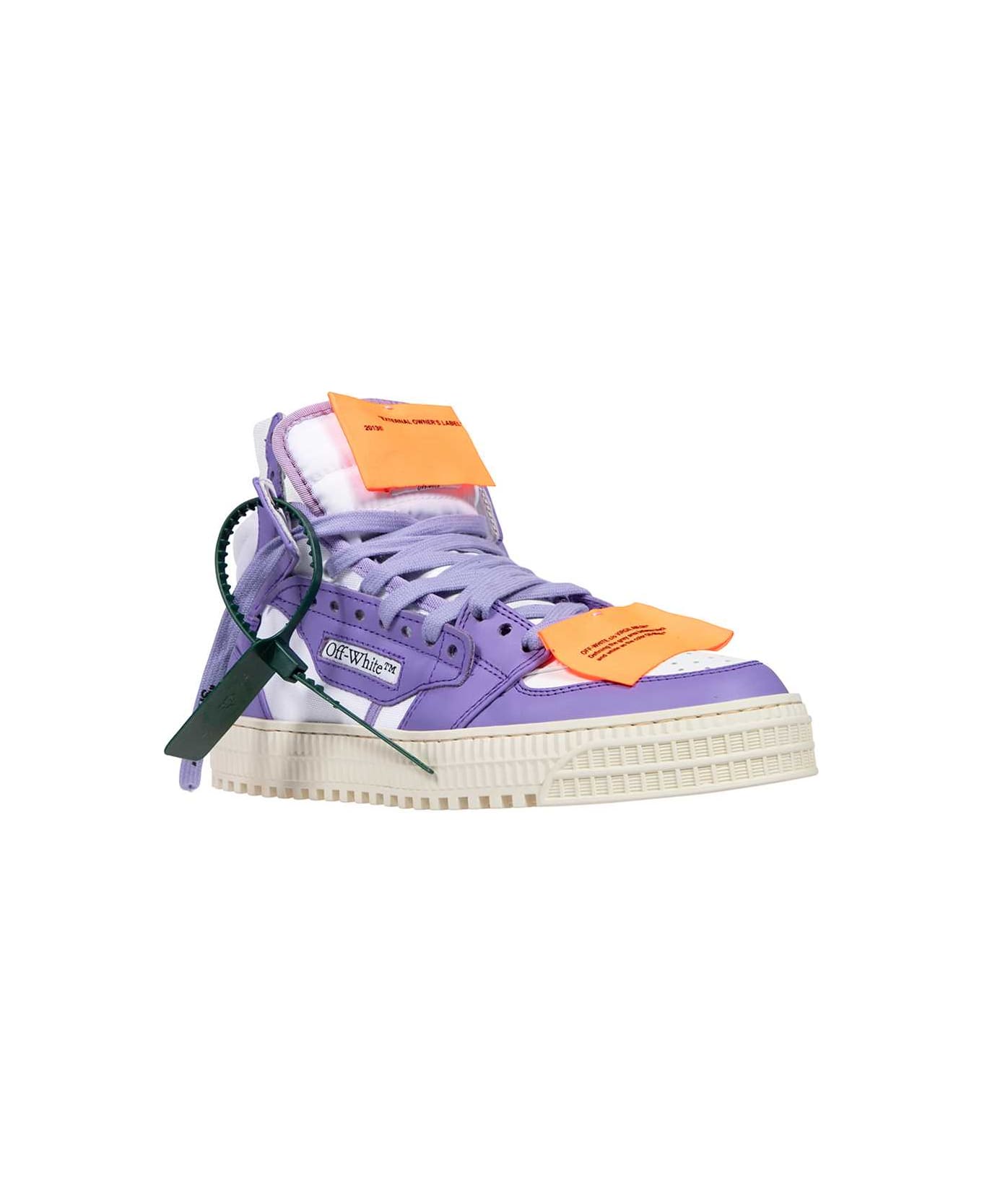Off-White High-top Sneakers - purple