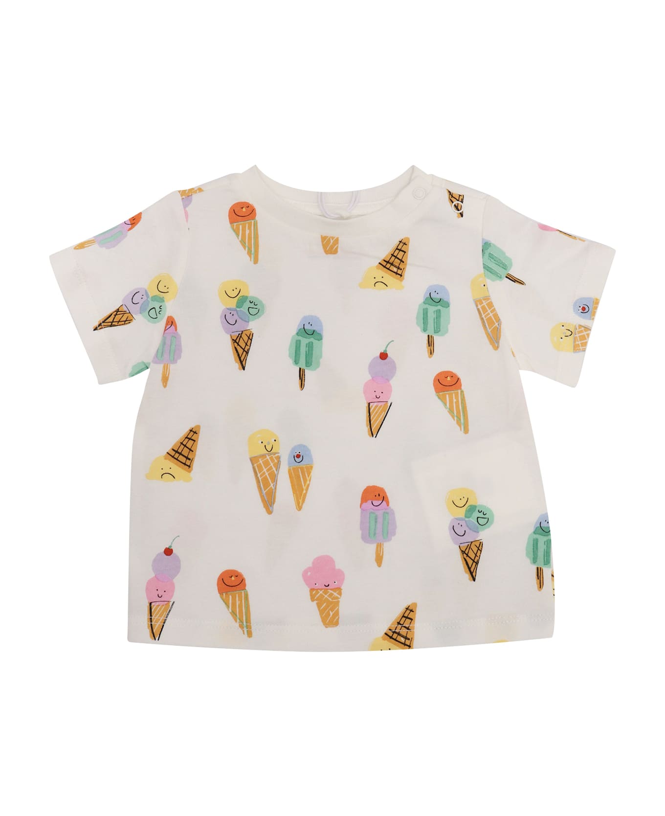 Stella McCartney T-shirt/top - WHITE