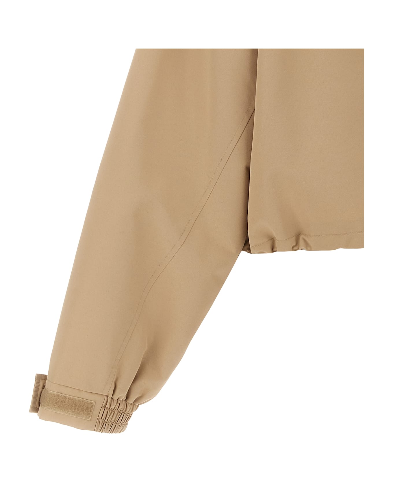M05CH1N0 Jeans Logo Jacket - Beige