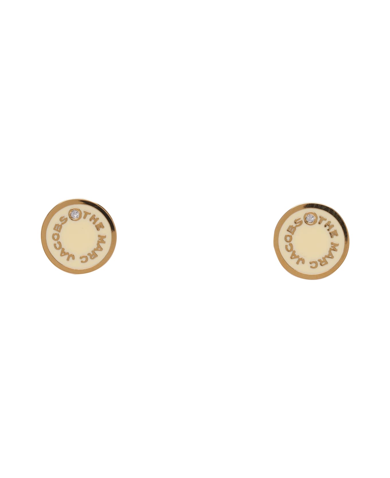 Marc Jacobs The Medallion Studs - Gold