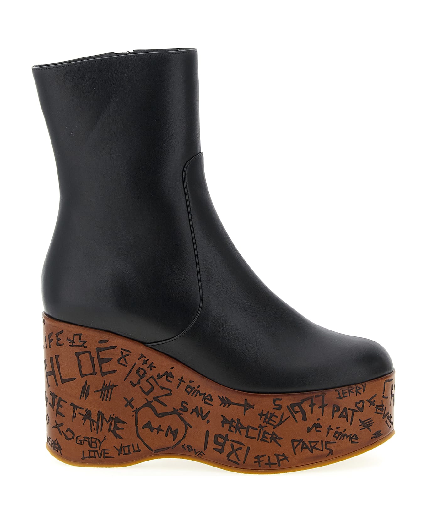 Chloé 
maxime
 Ankle Boots - BLACK ブーツ